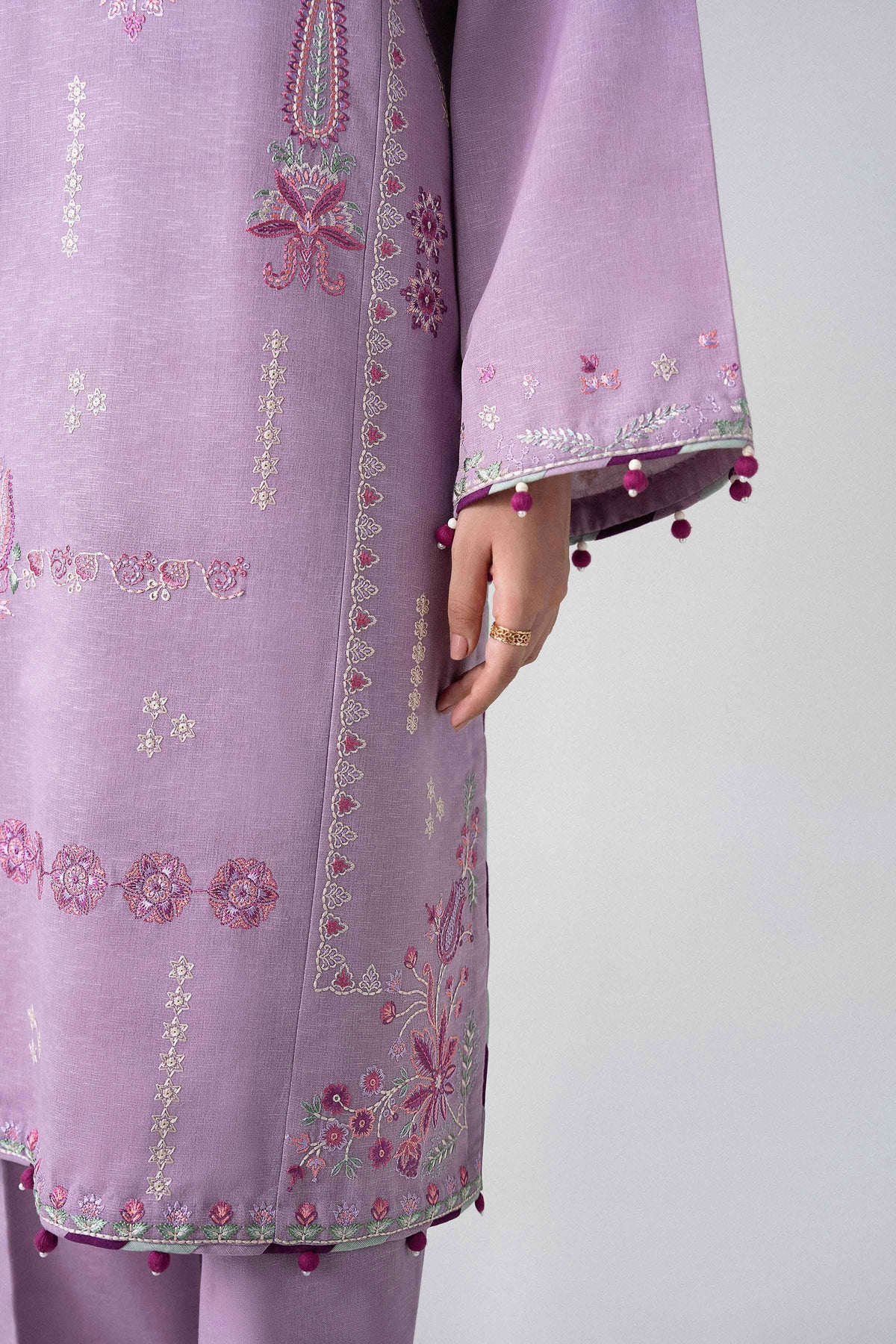 3 Piece - Embroidered Suit - U3PE-NISHA26WV1-64 for Women - Unstitched Collection | Nishat | Shop Online