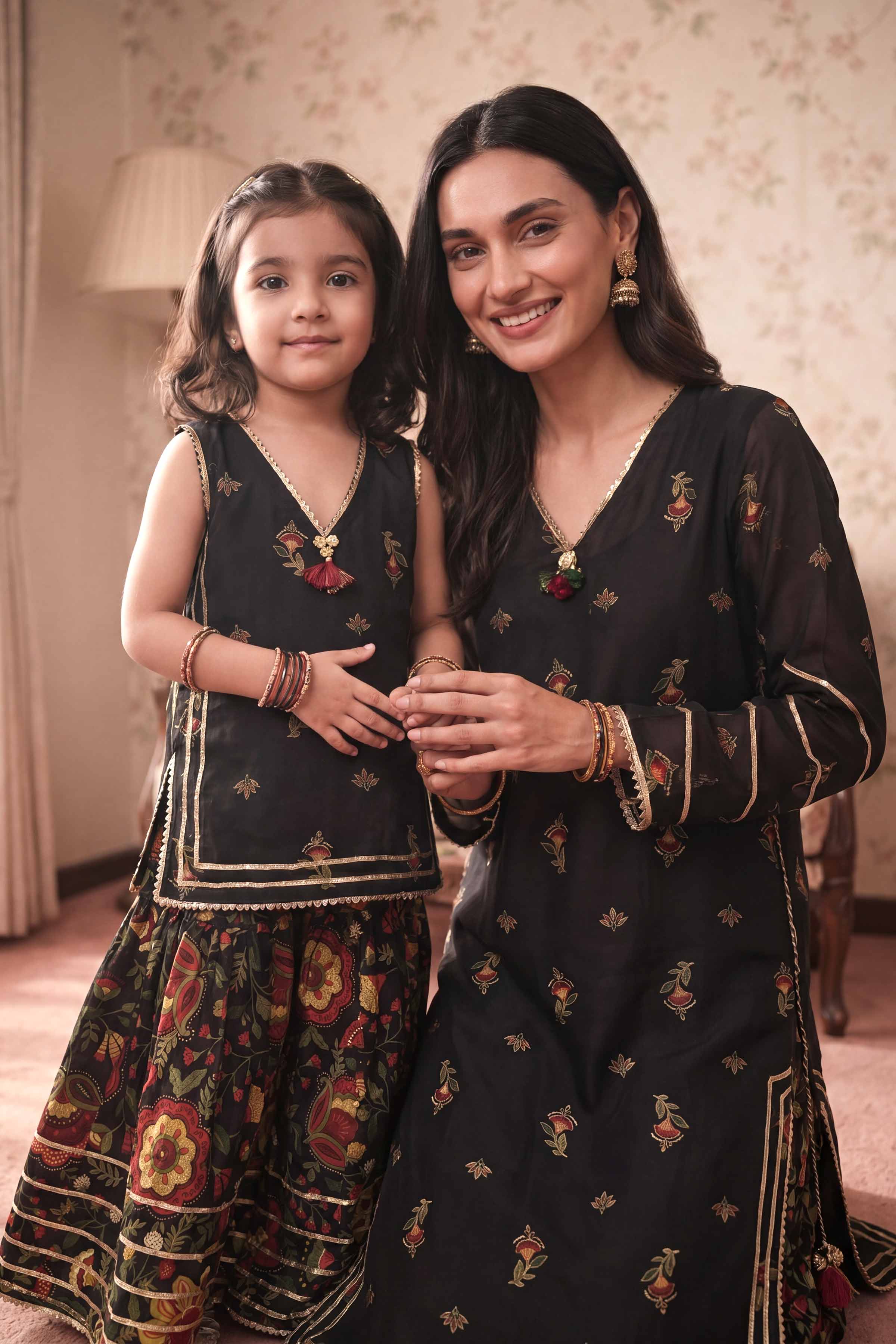 2 Piece - Printed Suit - PMD26-07 M