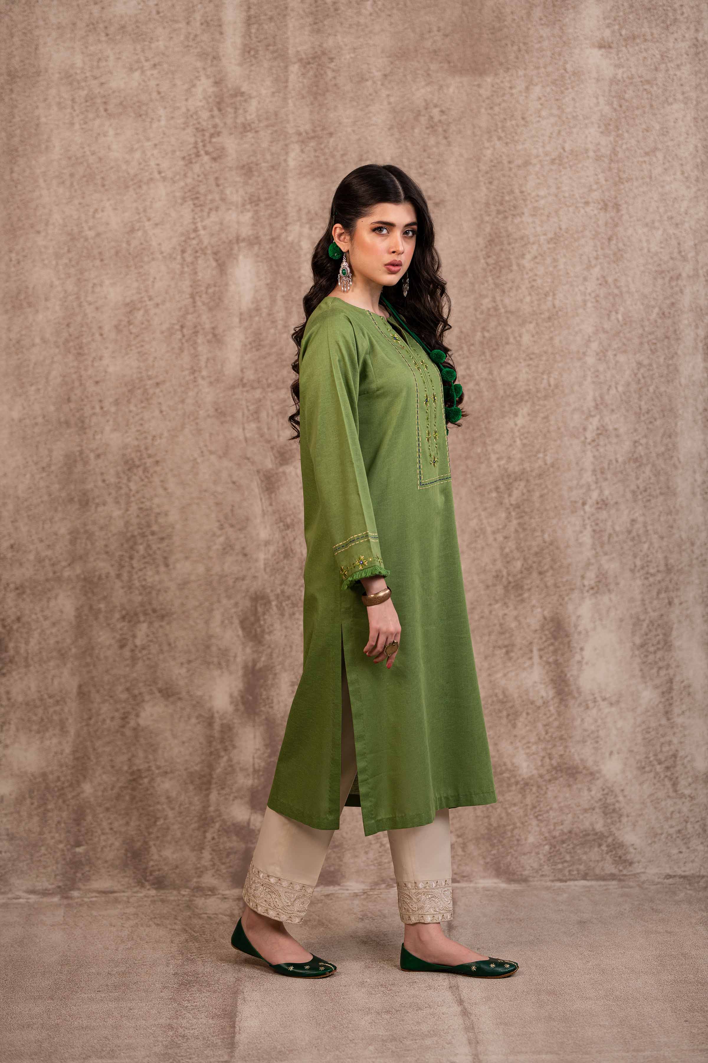 Embroidered Shirt PW2331 NISHAT USA