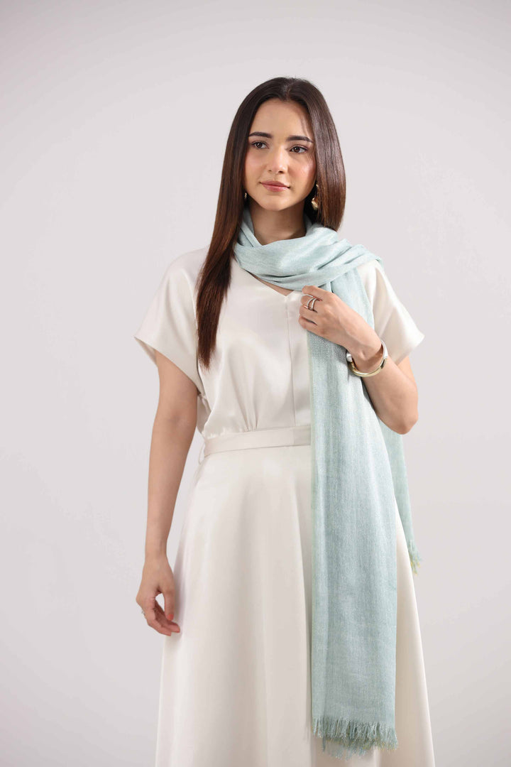 Green Women Scarf-442352104 for Women â€“ Scarf Collection | Nishat | Shop Online