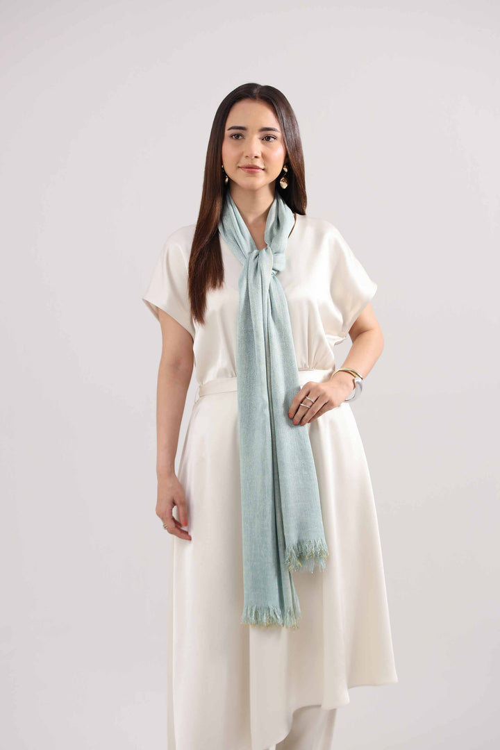 Green Women Scarf-442352104 for Women â€“ Scarf Collection | Nishat | Shop Online