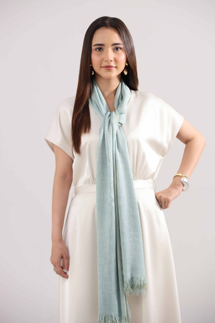 Green Women Scarf-442352104 for Women â€“ Scarf Collection | Nishat | Shop Online