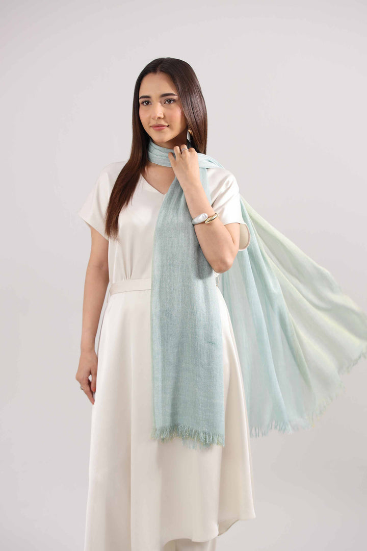 Green Women Scarf-442352104 for Women â€“ Scarf Collection | Nishat | Shop Online