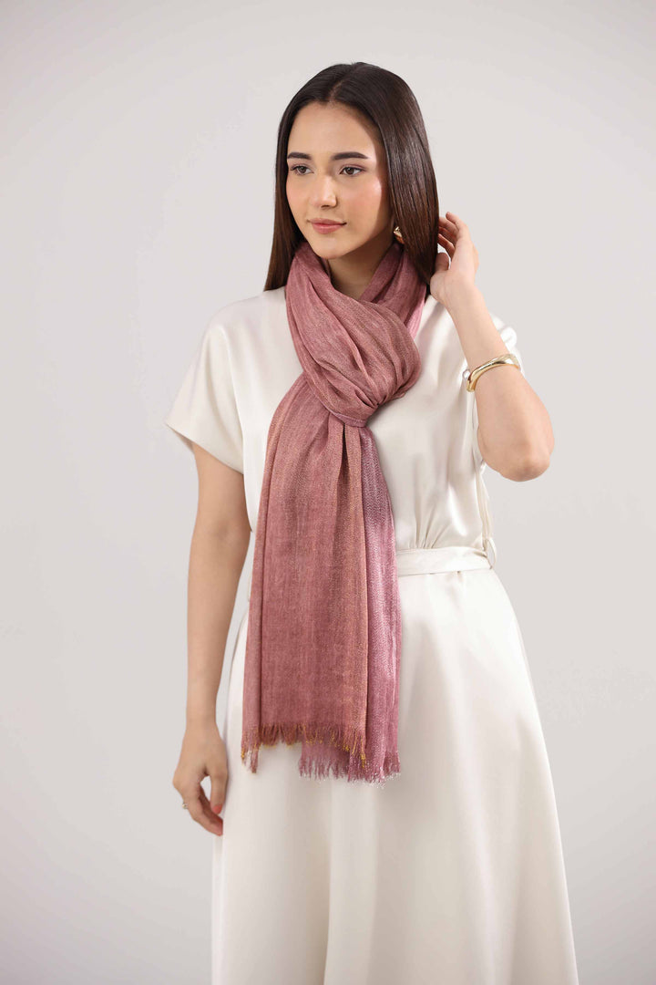 Wine Women Scarf-442352122 for Women â€“ Scarf Collection | Nishat | Shop Online