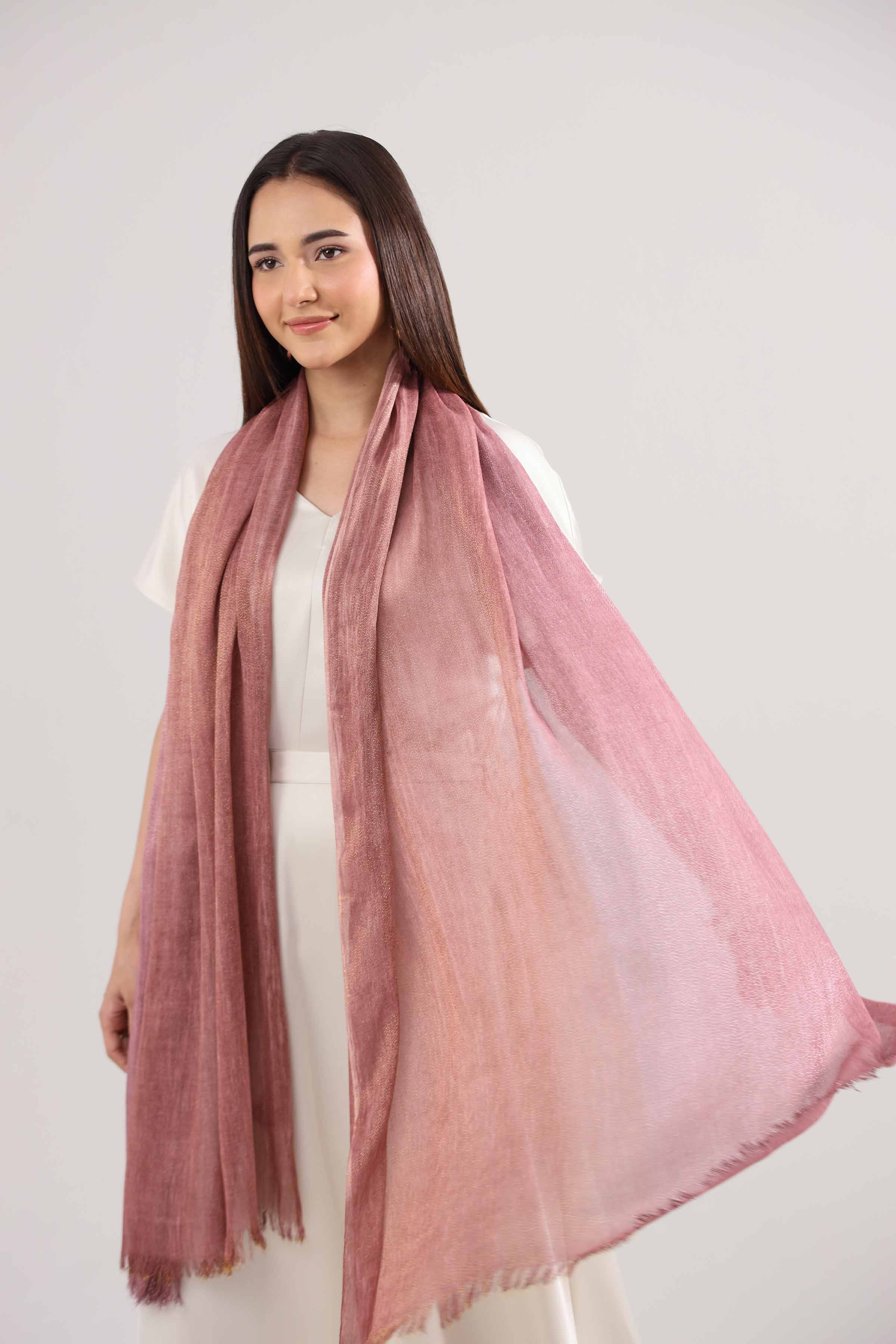Wine Women Scarf-442352122 for Women â€“ Scarf Collection | Nishat | Shop Online
