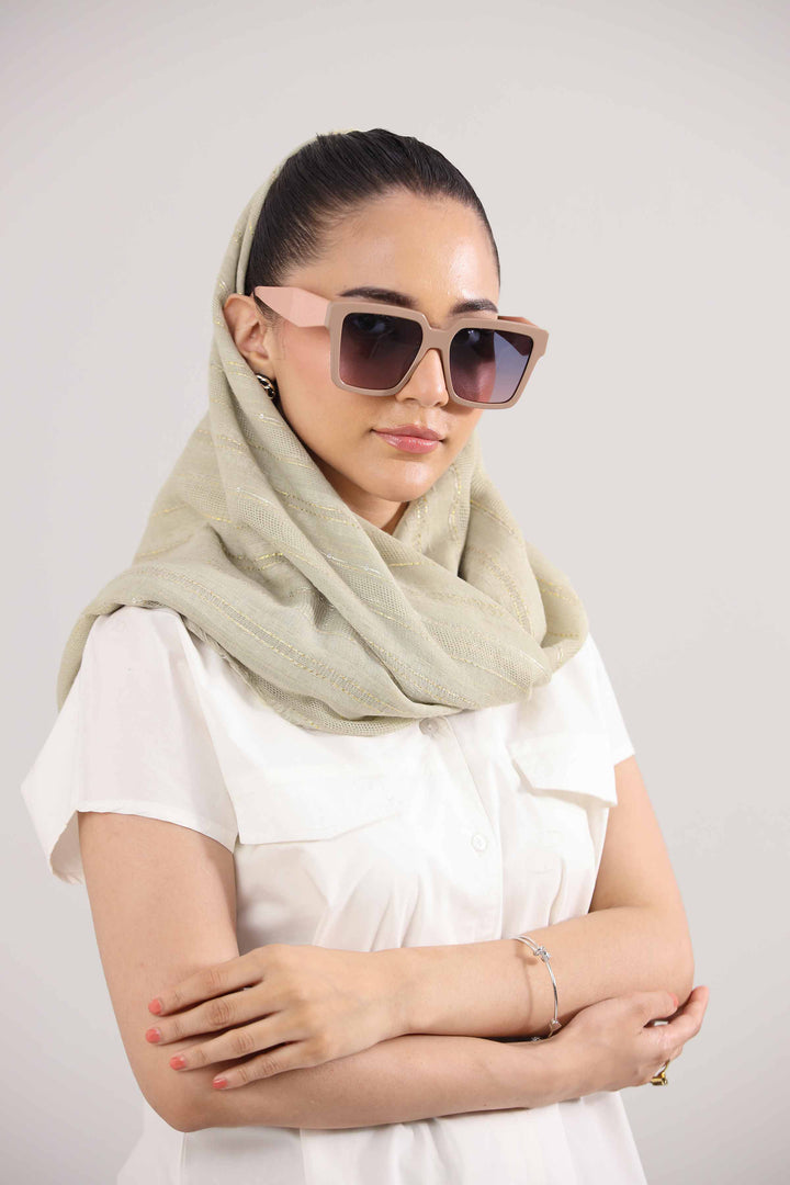 Yellow Women Scarf-442402102 for Women â€“ Scarf Collection | Nishat | Shop Online