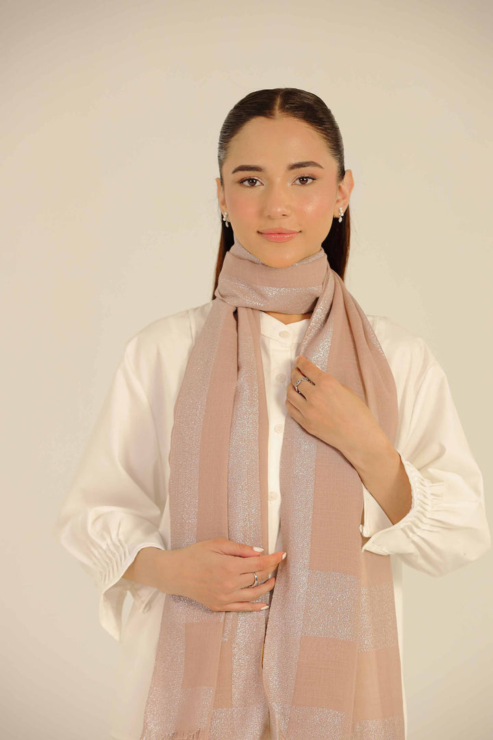 Grey Women Scarf-442442111 for Women - Fashion Collection | Nishat | Shop Online