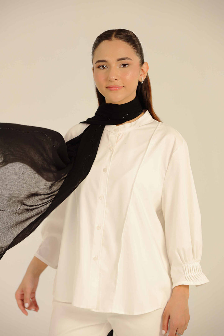 Black Women Scarf-442502103 for Women - Fashion Collection | Nishat | Shop Online