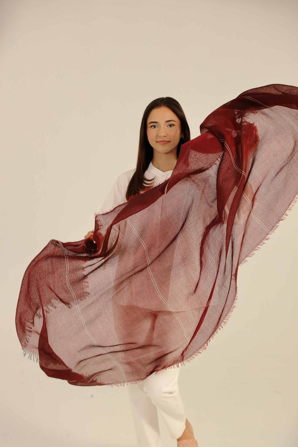 Red Women Scarf-442642101 for Women - Fashion Collection | Nishat | Shop Online