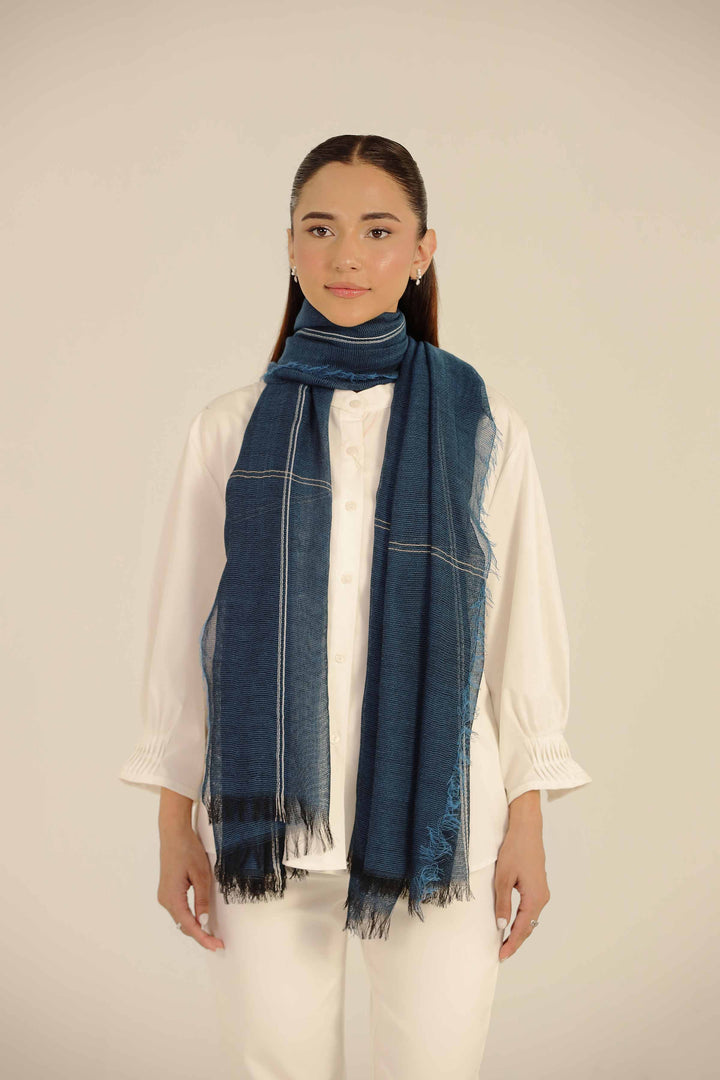 Blue Women Scarf-442642108 for Women - Fashion Collection | Nishat | Shop Online