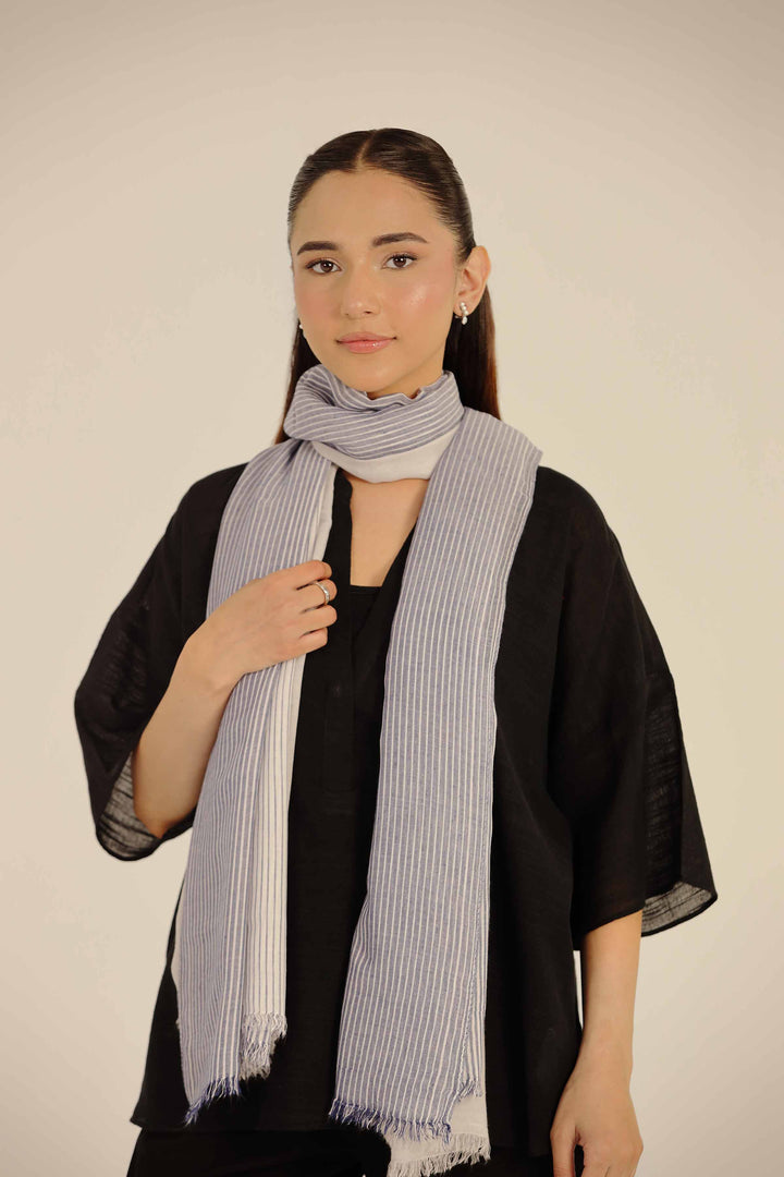 Blue Women Scarf-442672108 for Women - Fashion Collection | Nishat | Shop Online