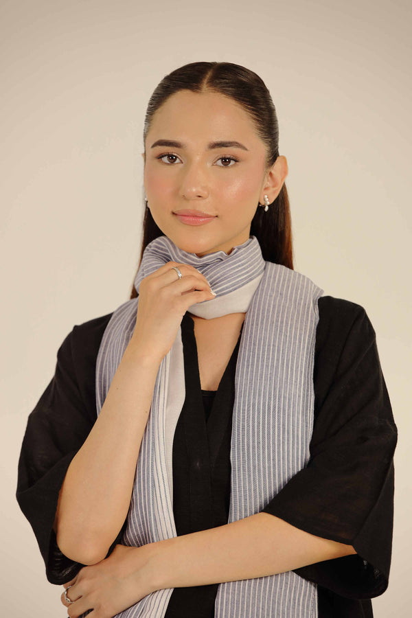 Blue Women Scarf-442672108 for Women - Fashion Collection | Nishat | Shop Online