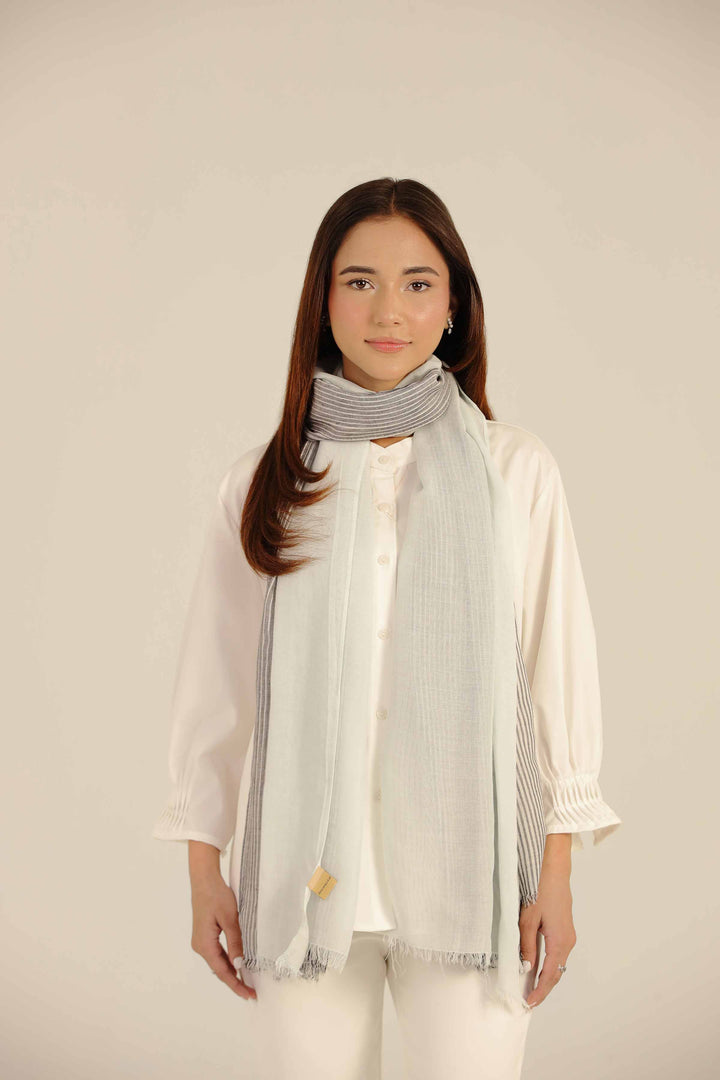 Grey Women Scarf-442672111 for Women - Fashion Collection | Nishat | Shop Online