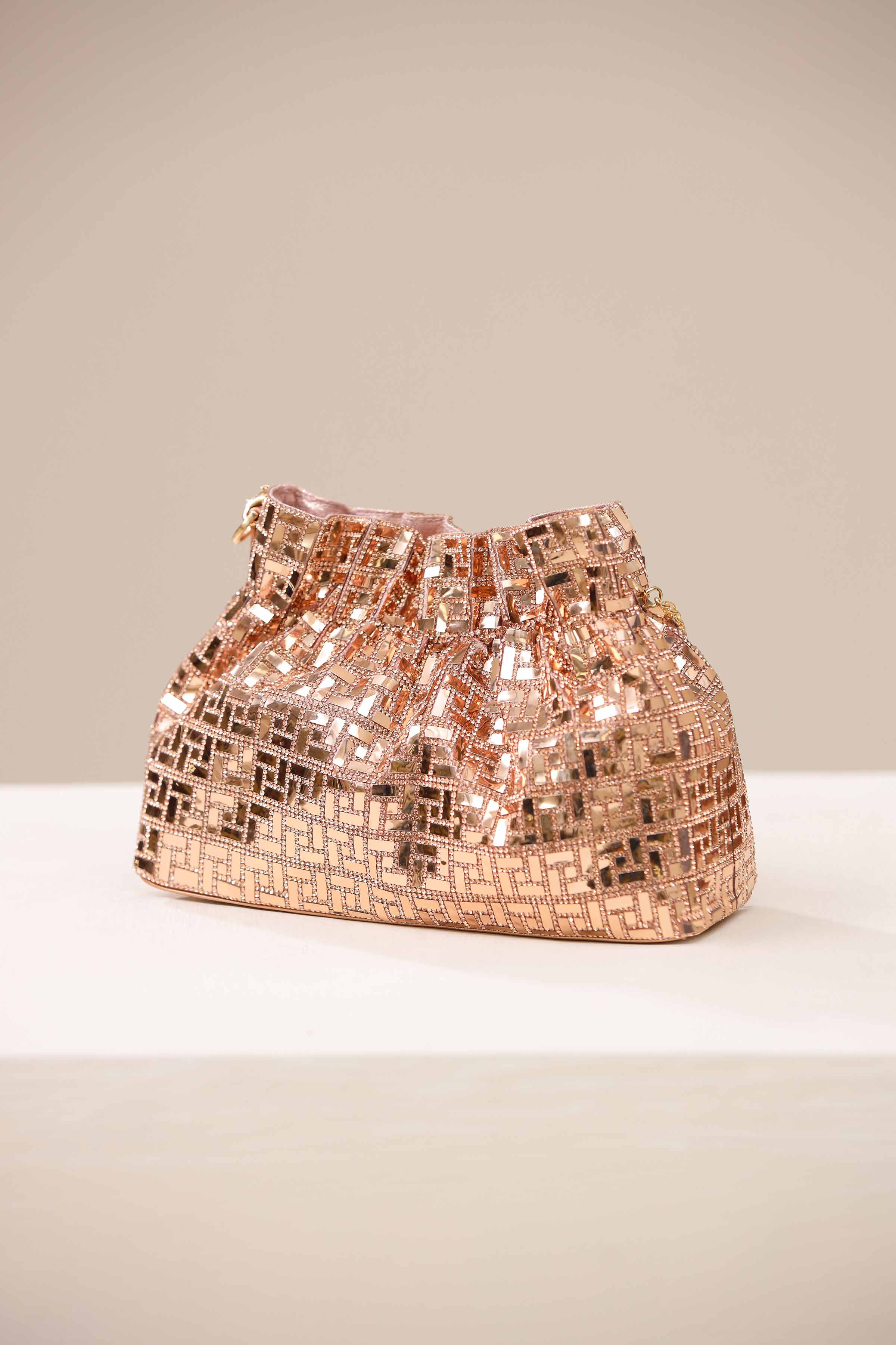 Champagne Clutch-444432111 for Women - Bag Collection | Nishat | Shop Online