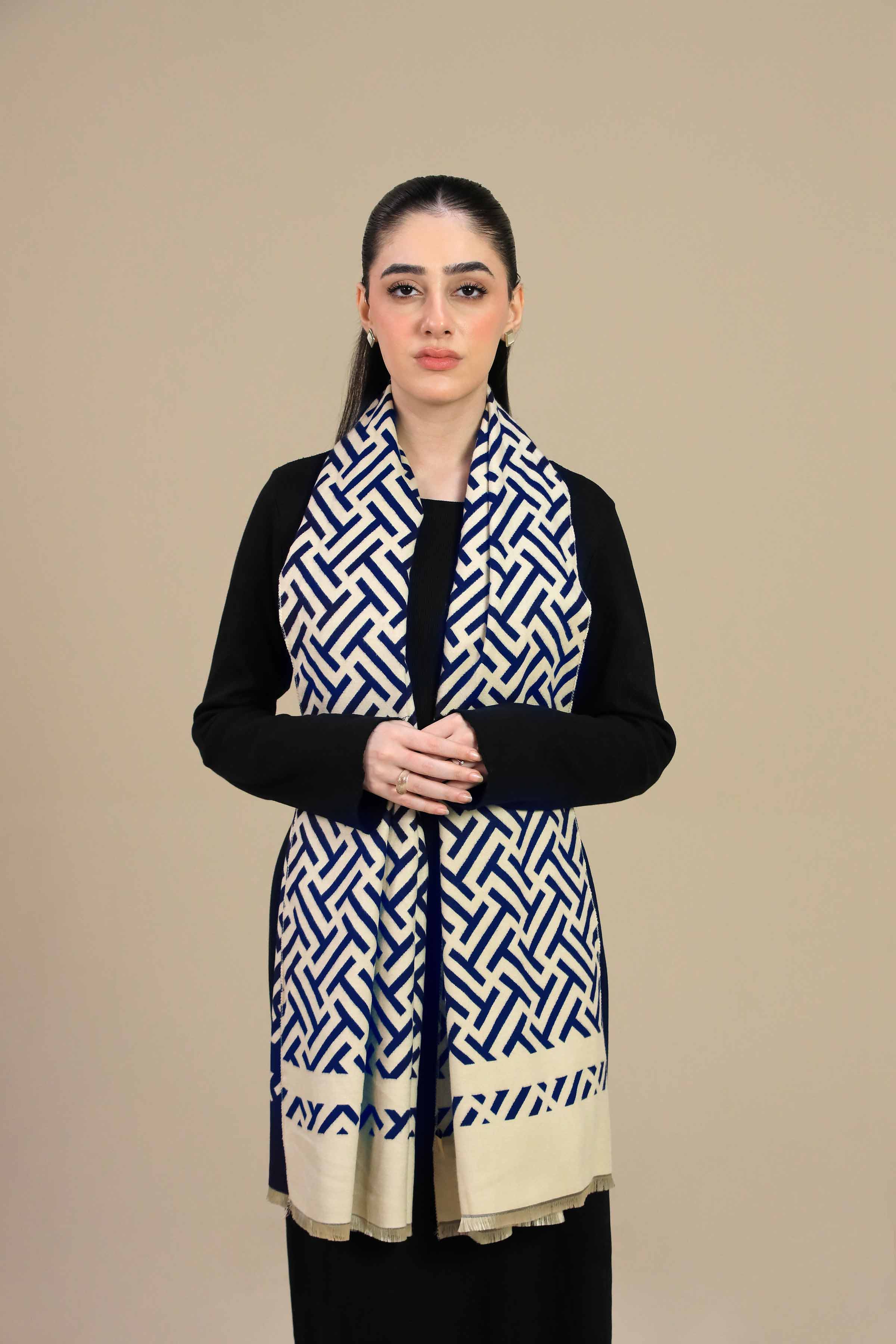 Blue Women Shawl-446742108