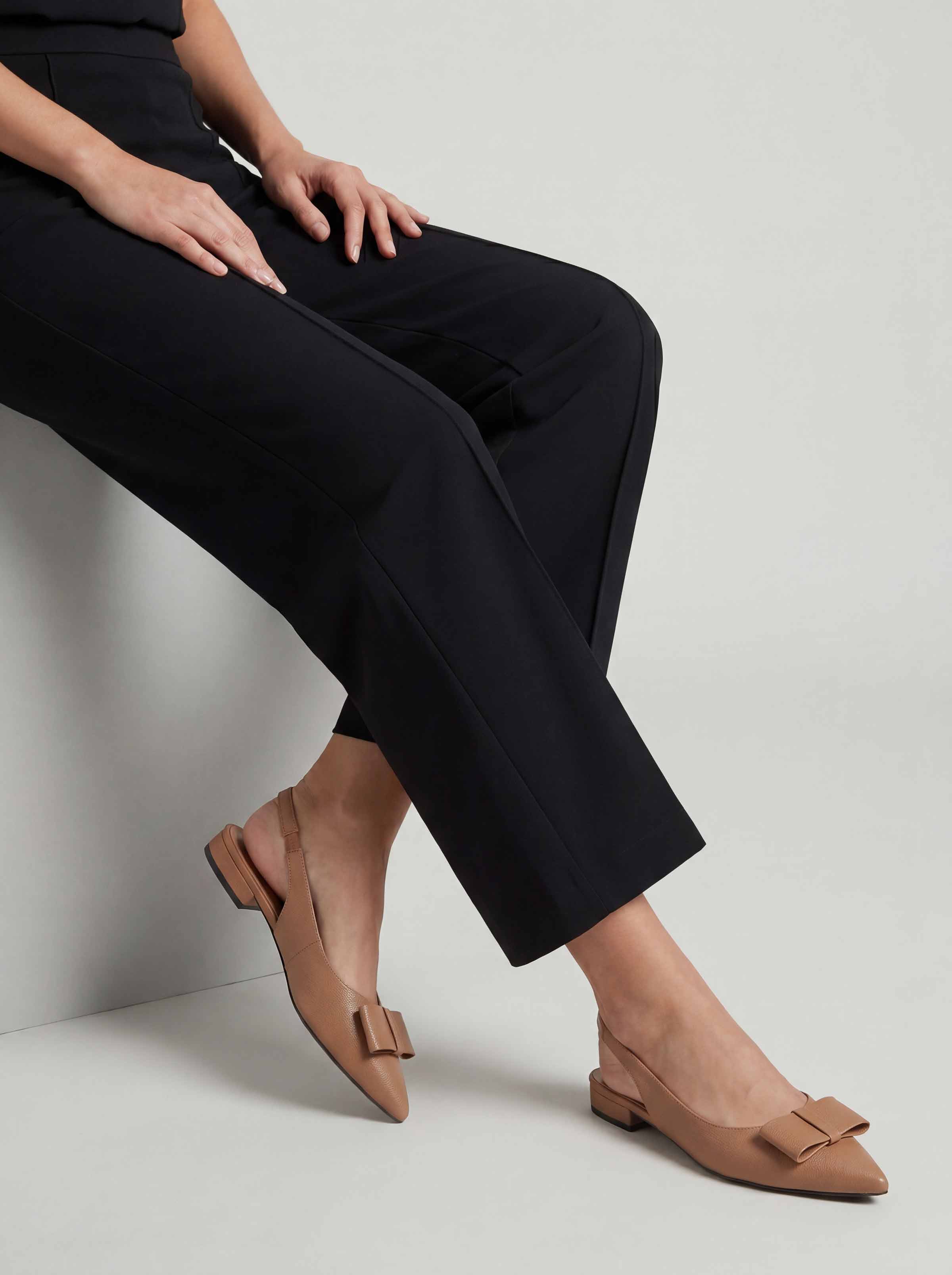 Dyed Pants-Black