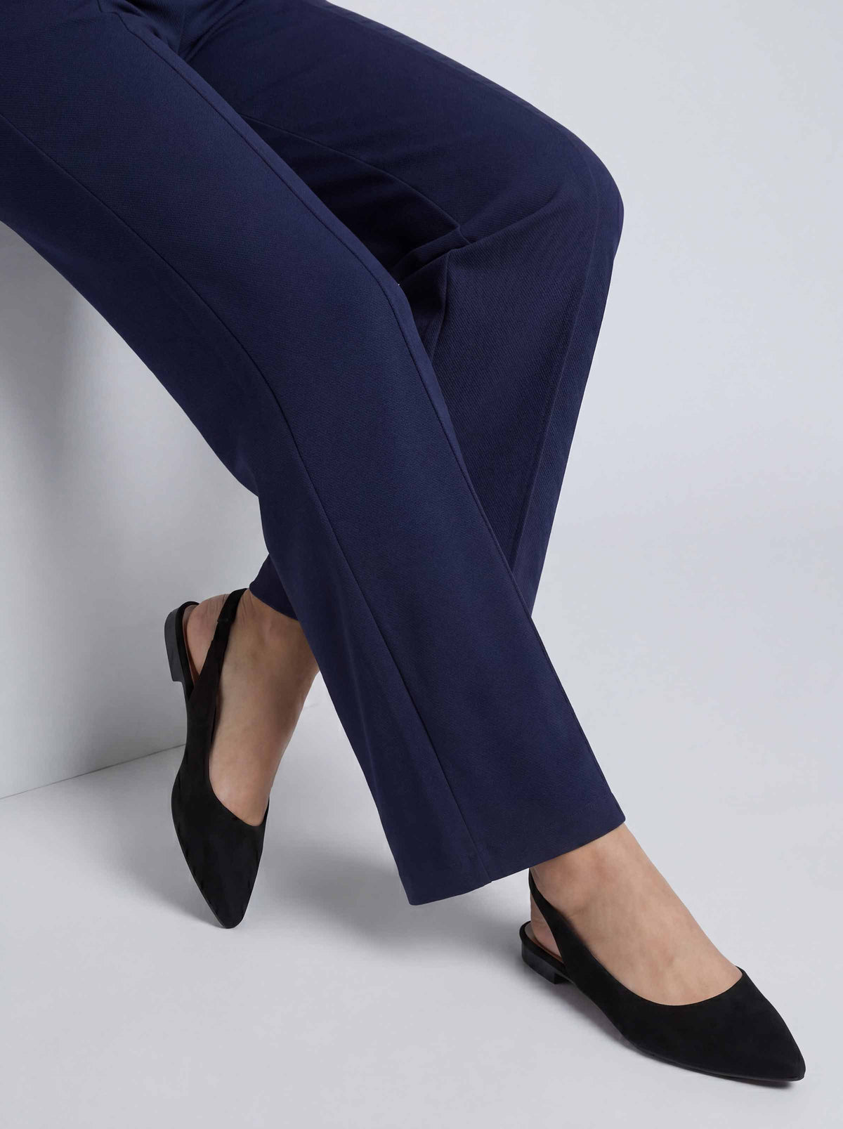 Dyed Pants-Navy