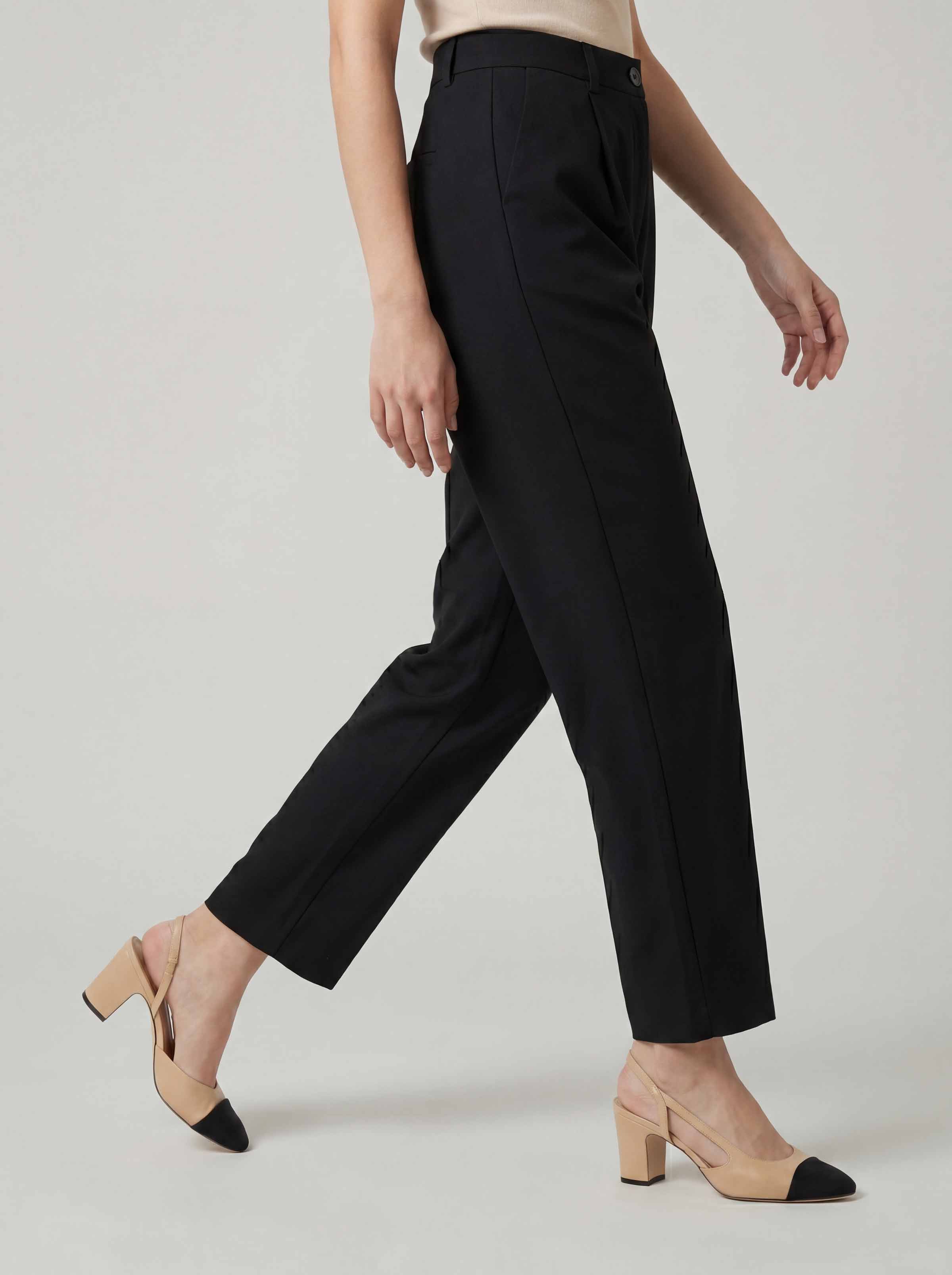 Dyed Pants-Black