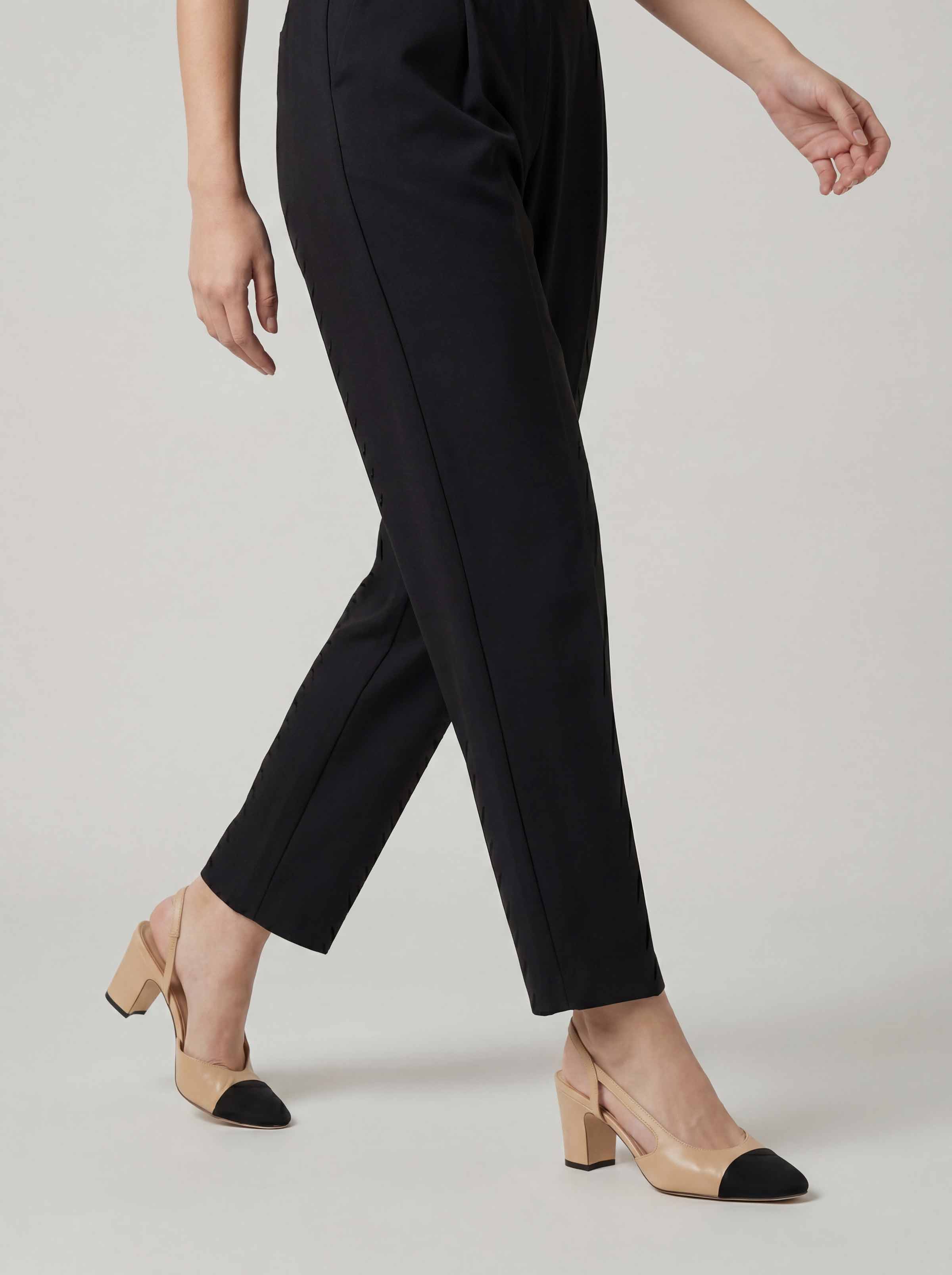 Dyed Pants-Black