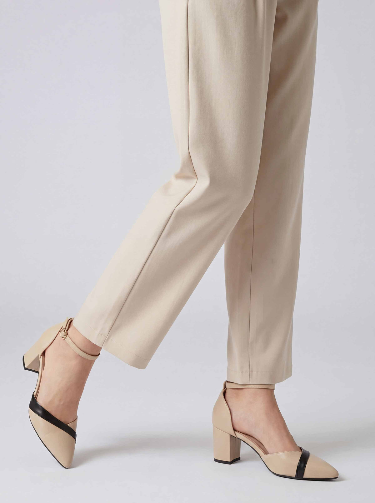 Dyed Pants-Nude