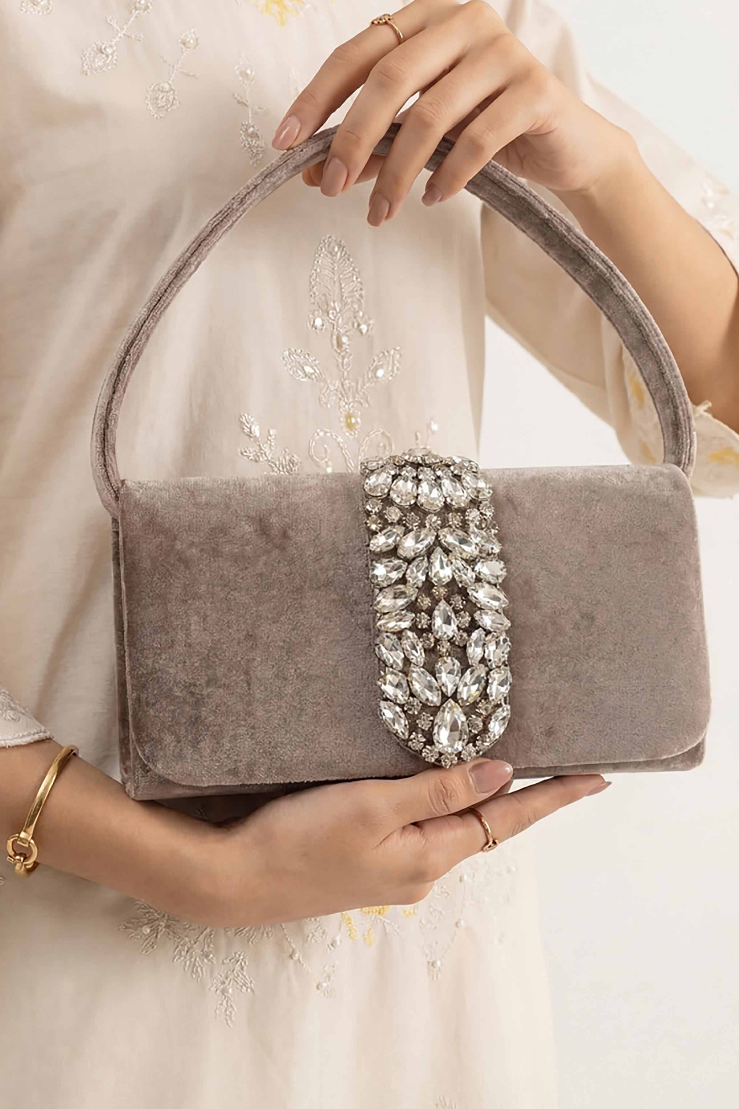 Brown Clutch-448532113