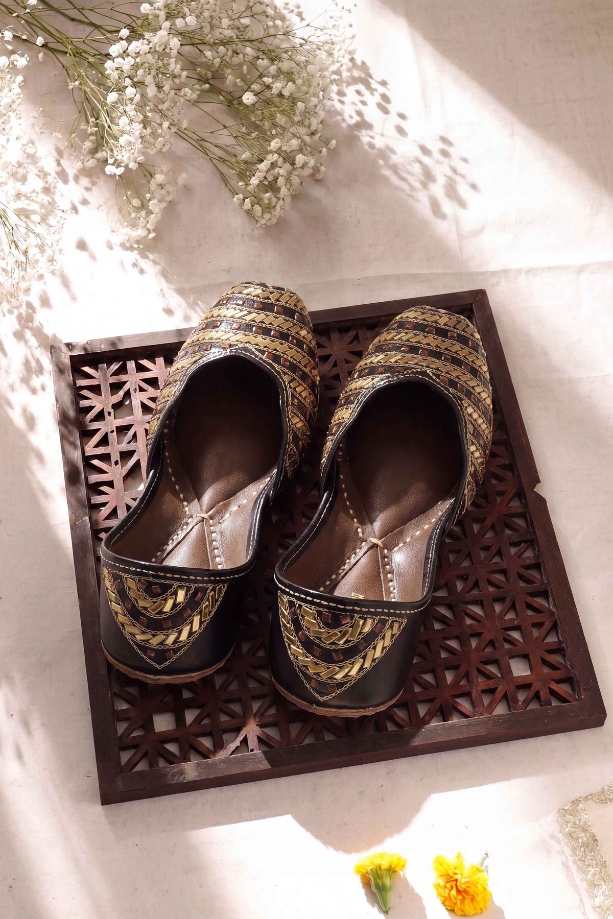 Black Khussa-1718283703 - for Women - Shoes Collection | Nishat | Shop Online