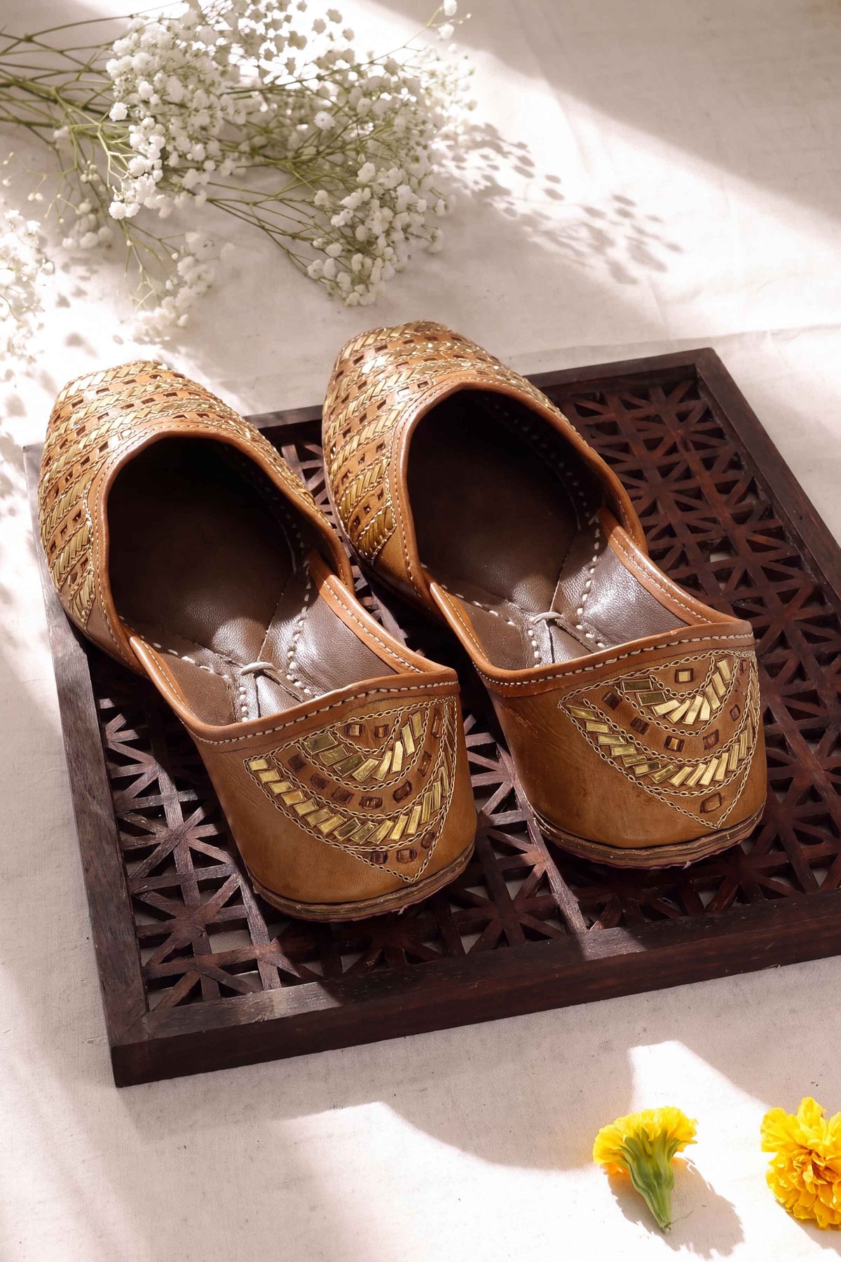 Beige Khussa-1718293718 - for Women - Shoes Collection | Nishat | Shop Online
