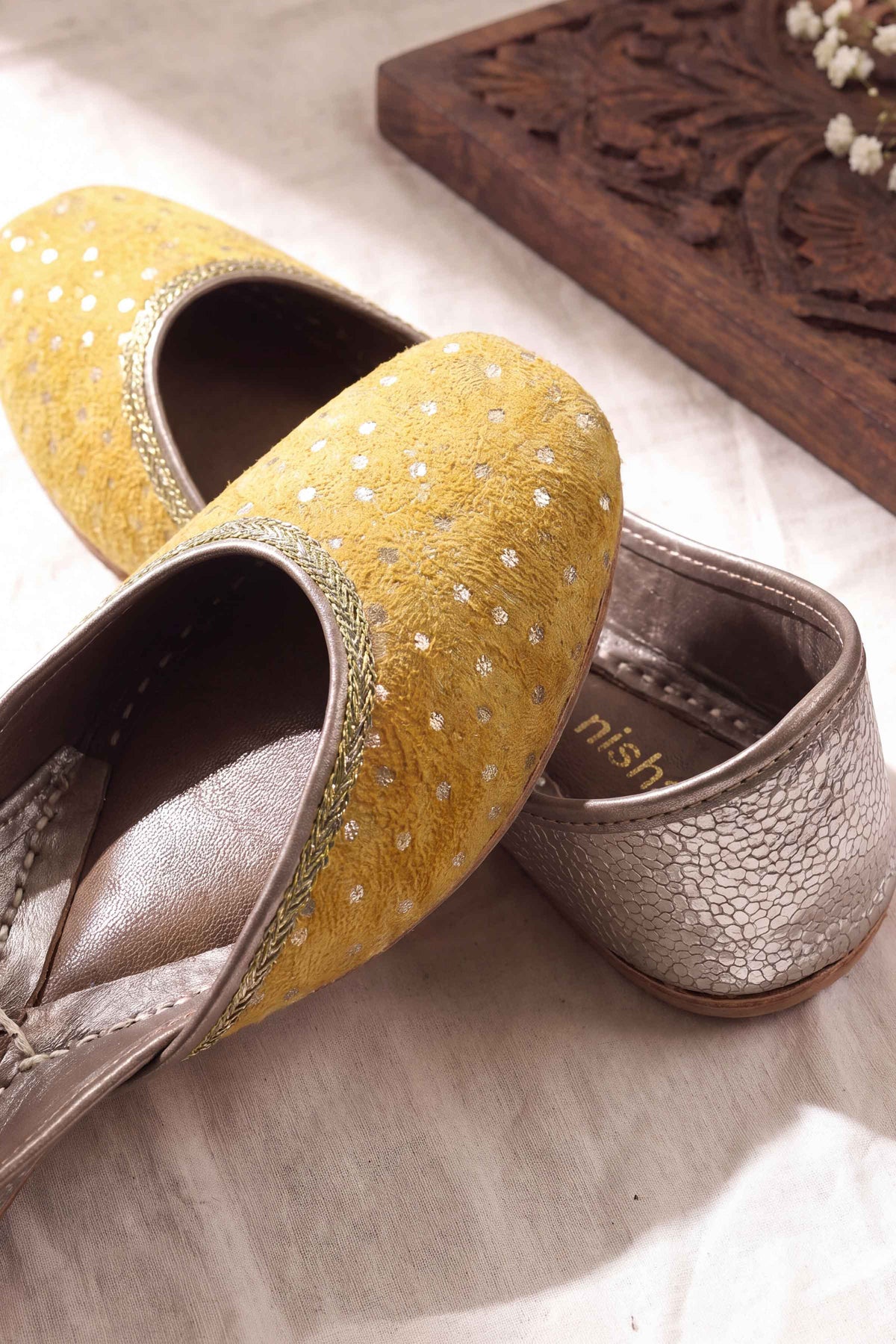 Yellow Khussa-1718343702 - for Women - Shoes Collection | Nishat | Shop Online