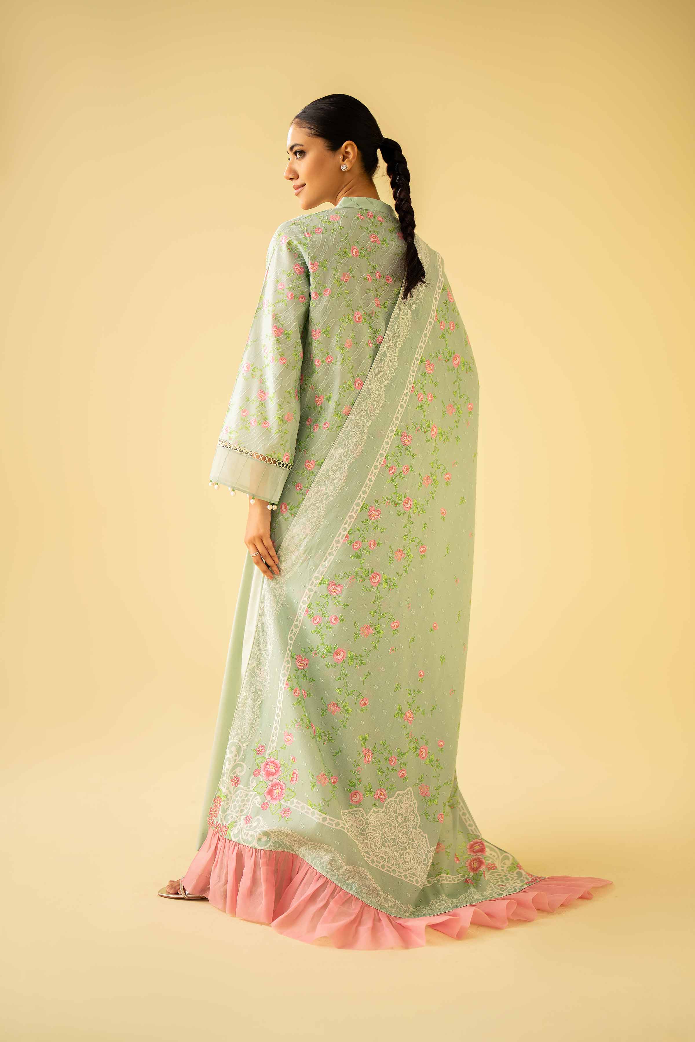3 Piece - Digital Printed Suit - 42401497