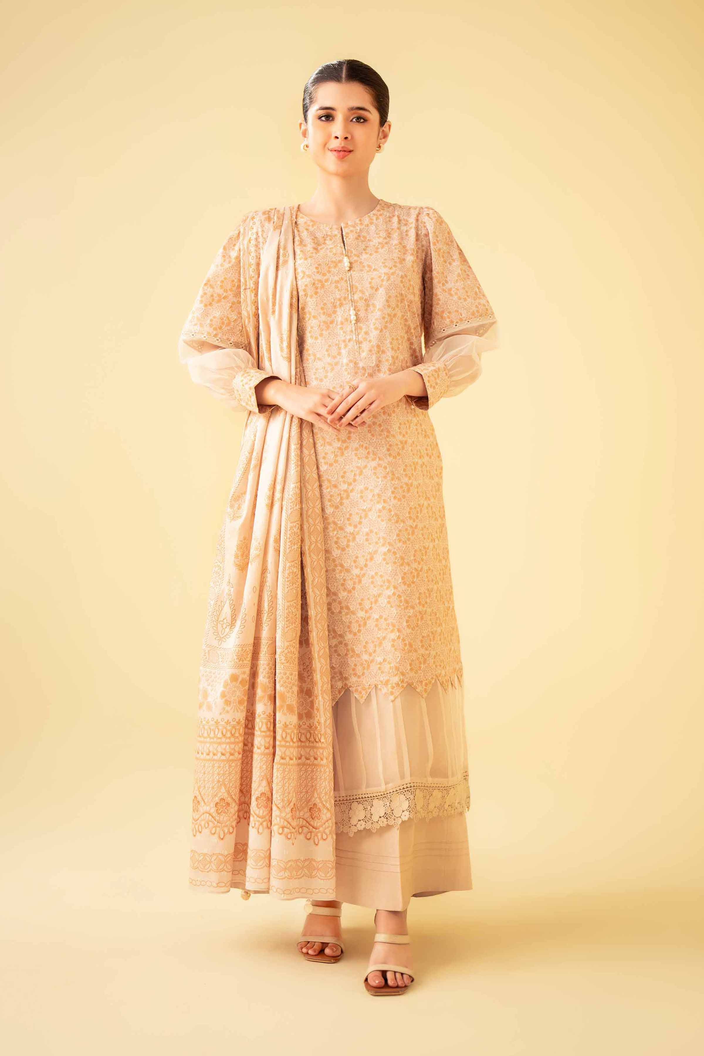 3 Piece - Digital Printed Suit - 42401498