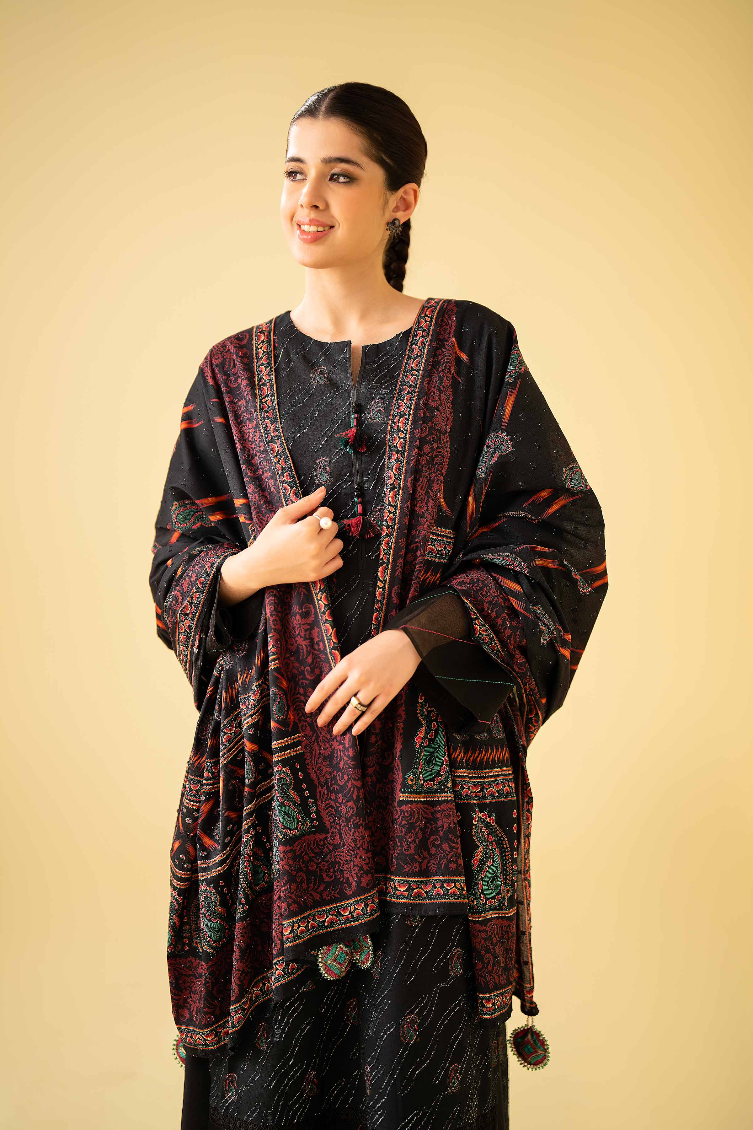 3 Piece - Digital Printed Suit - 42401555