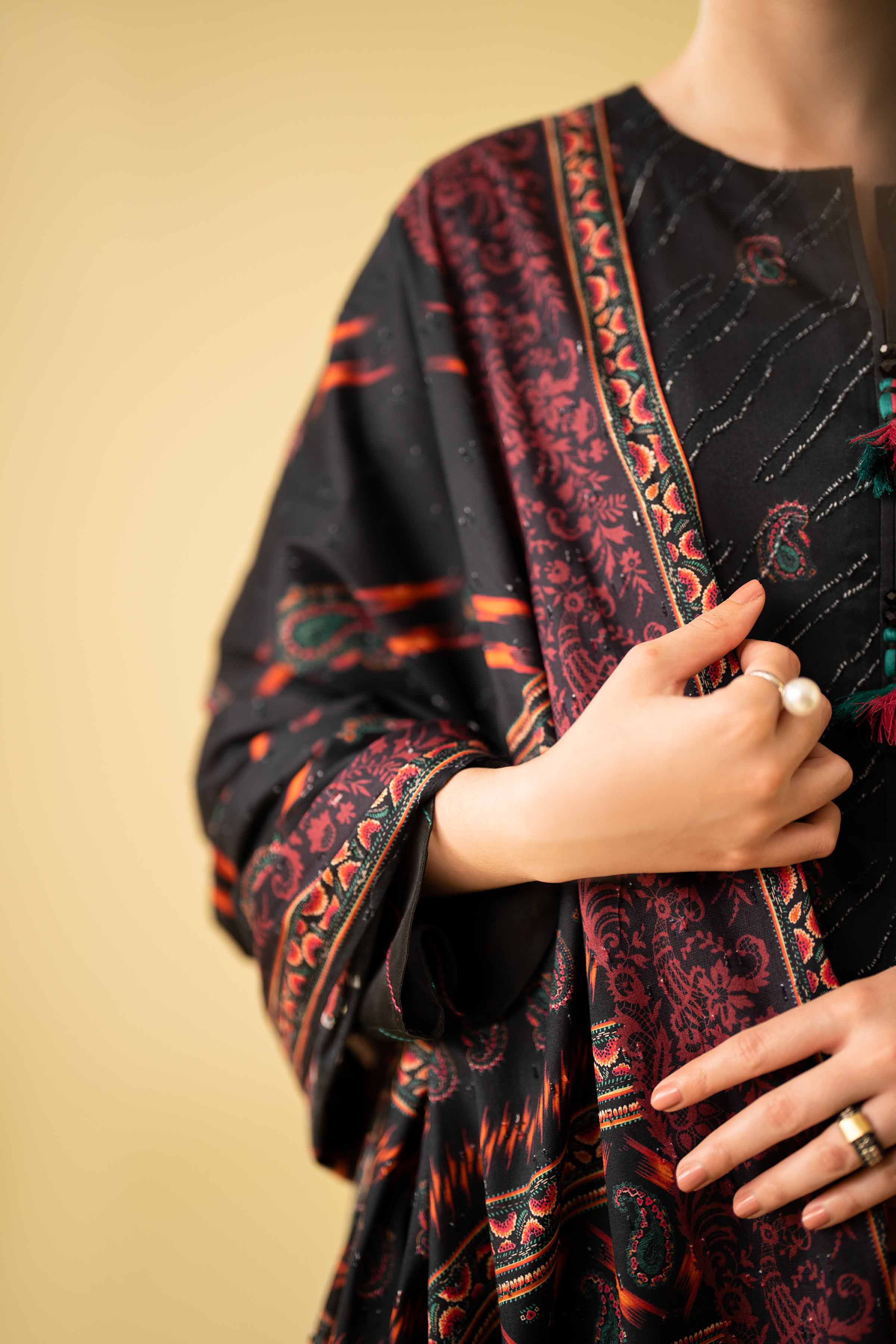 3 Piece - Digital Printed Suit - 42401555