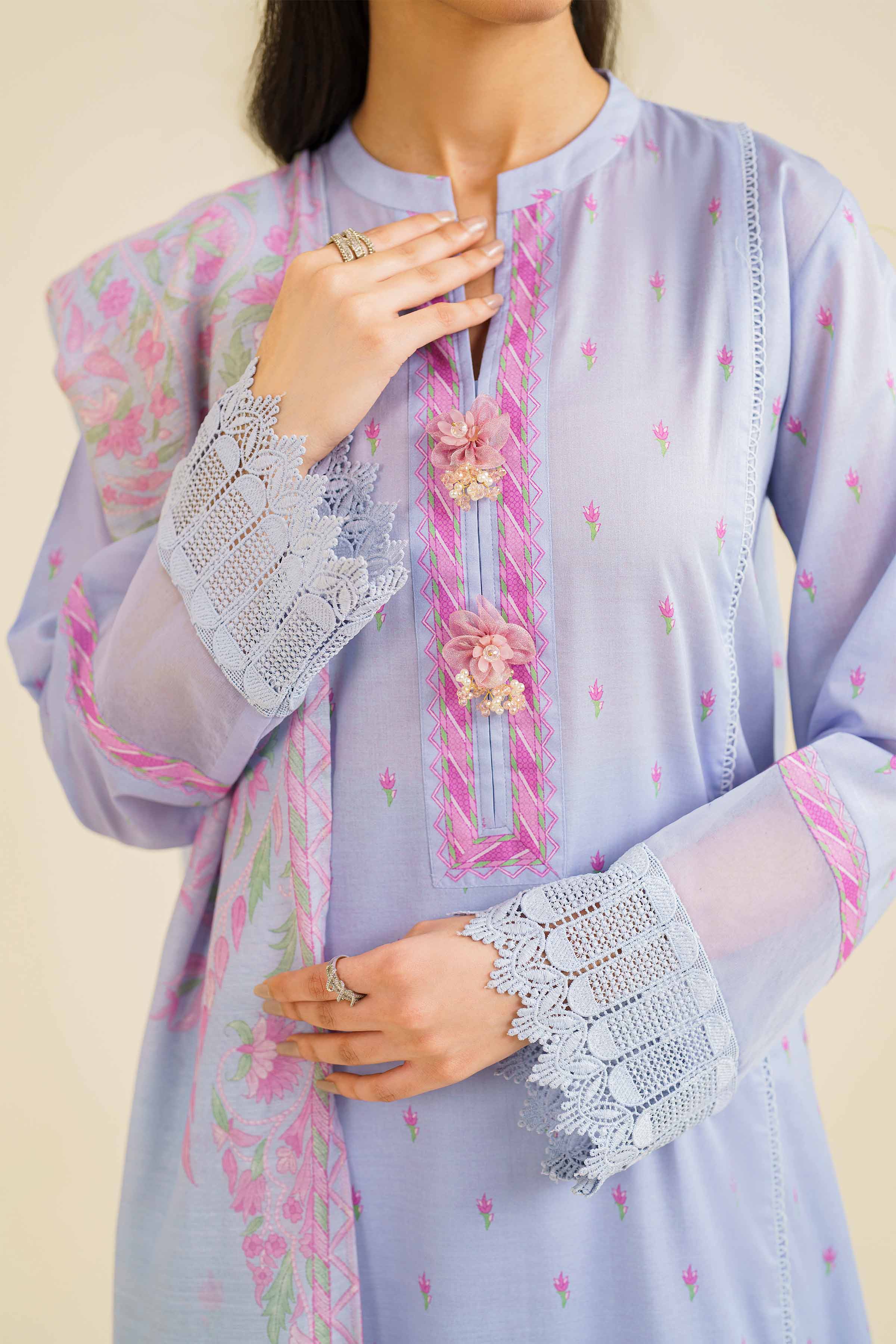 2 Piece - Printed Suit With Laces - 42401599