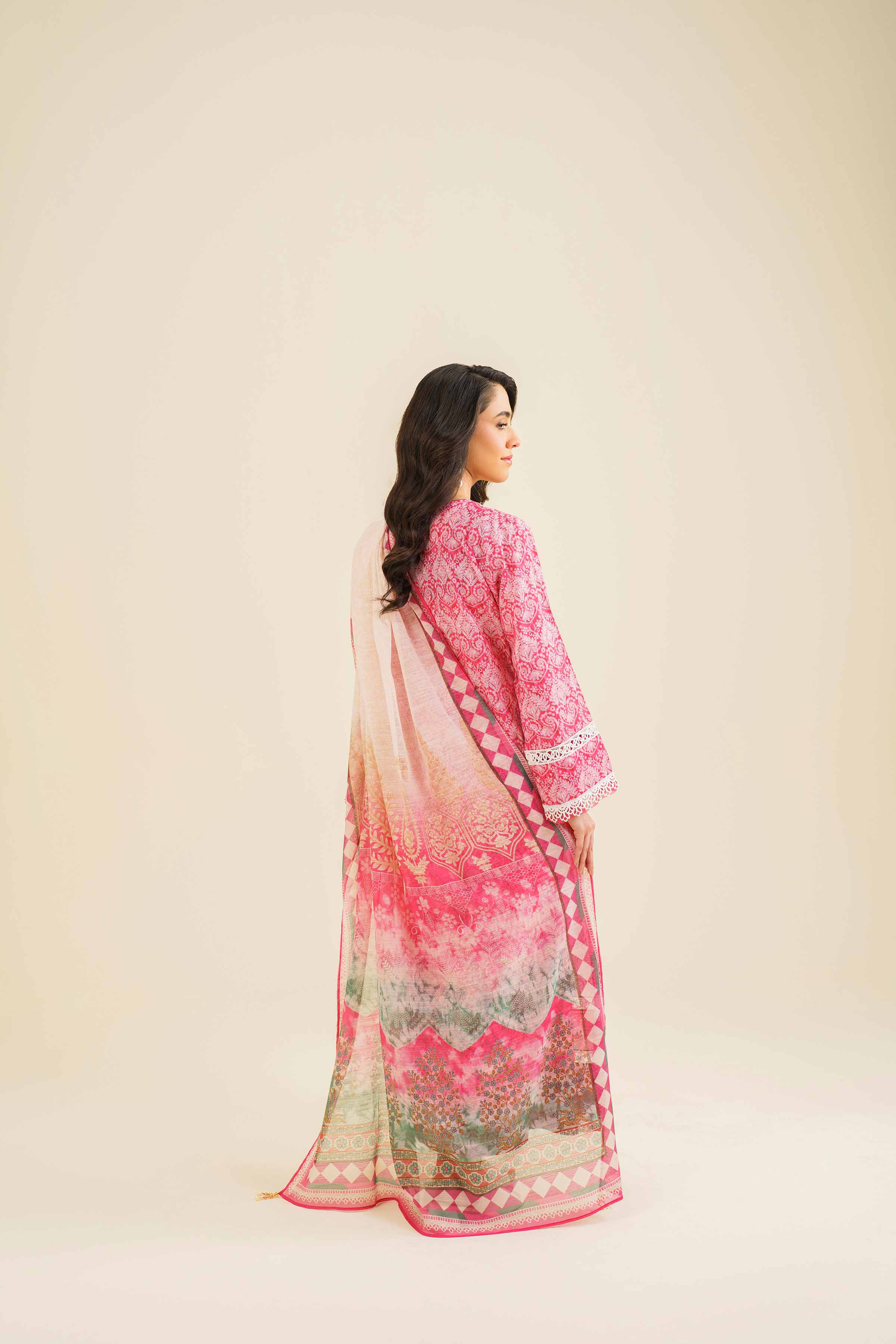 2 Piece - Printed Suit With Laces - 42401600