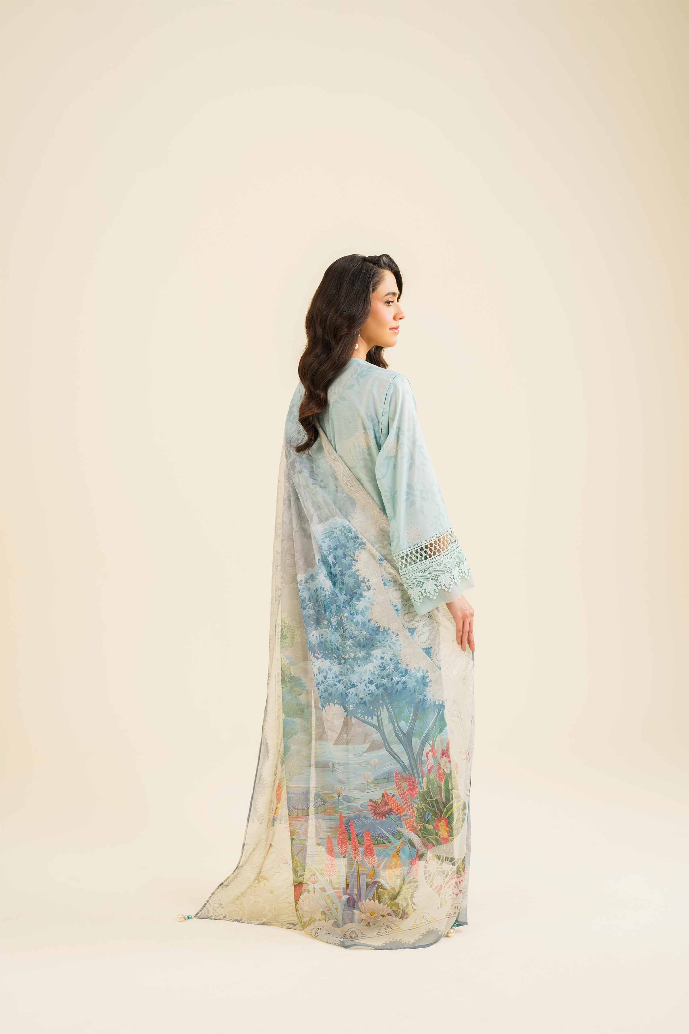 2 Piece - Printed Suit With Laces - 42401604