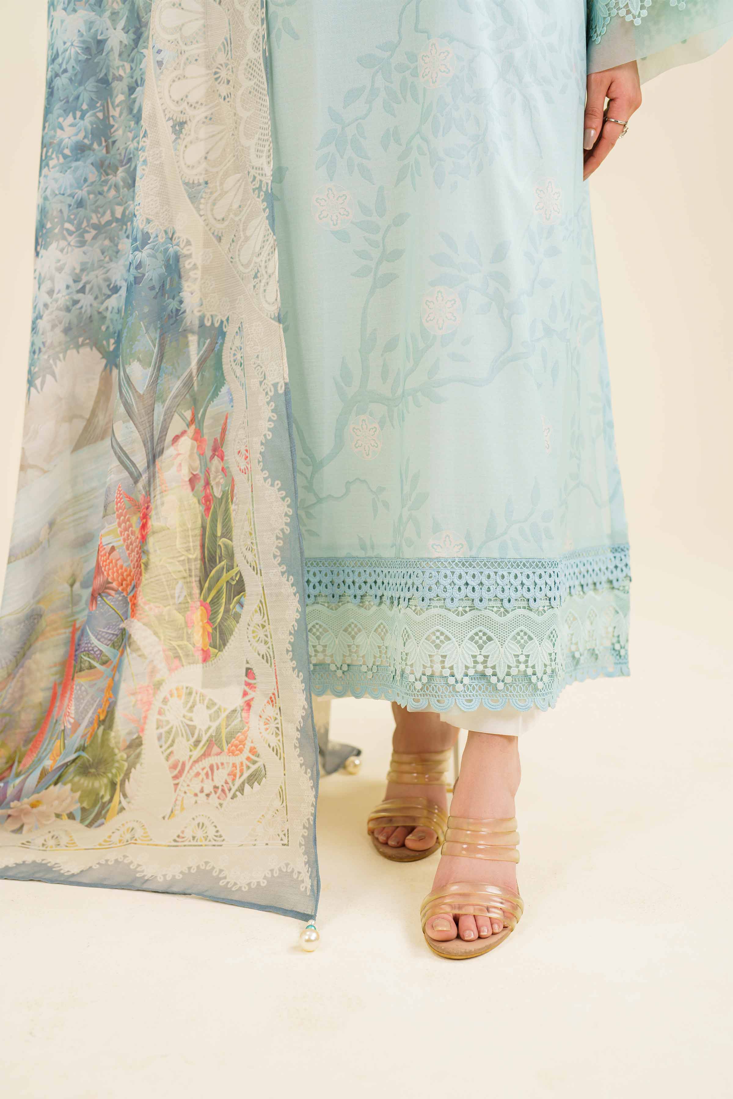 2 Piece - Printed Suit With Laces - 42401604