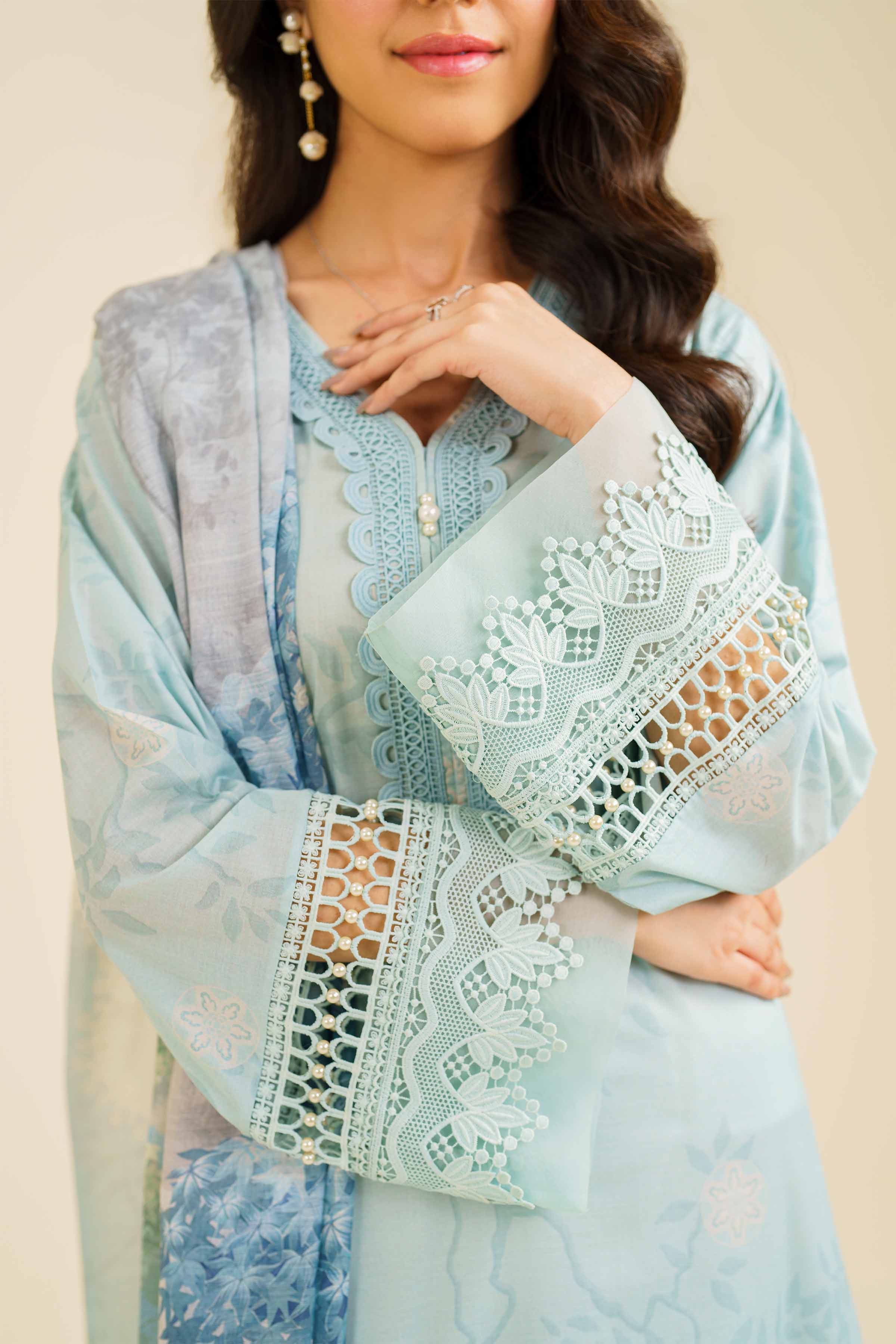 2 Piece - Printed Suit With Laces - 42401604
