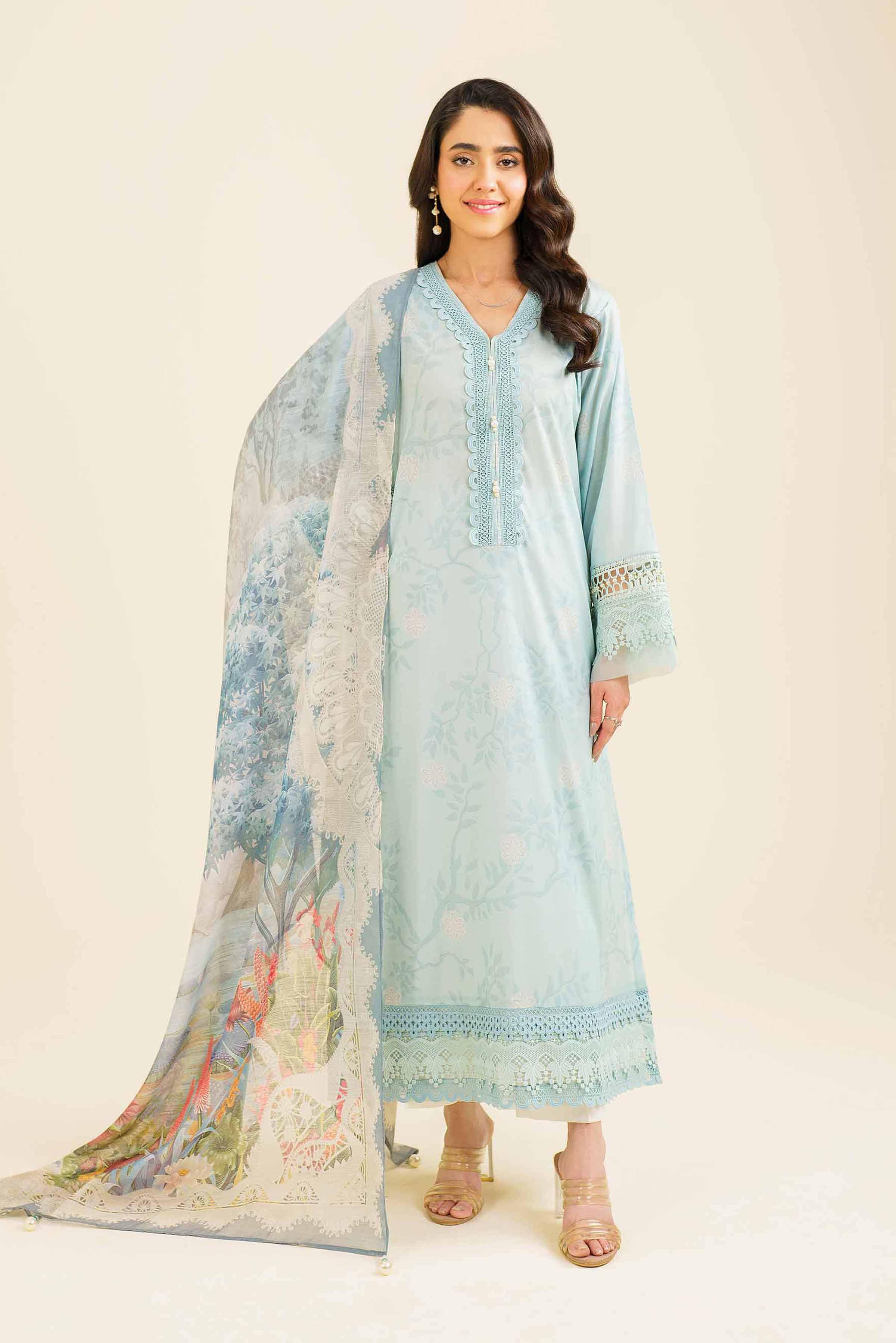 2 Piece - Printed Suit With Laces - 42401604