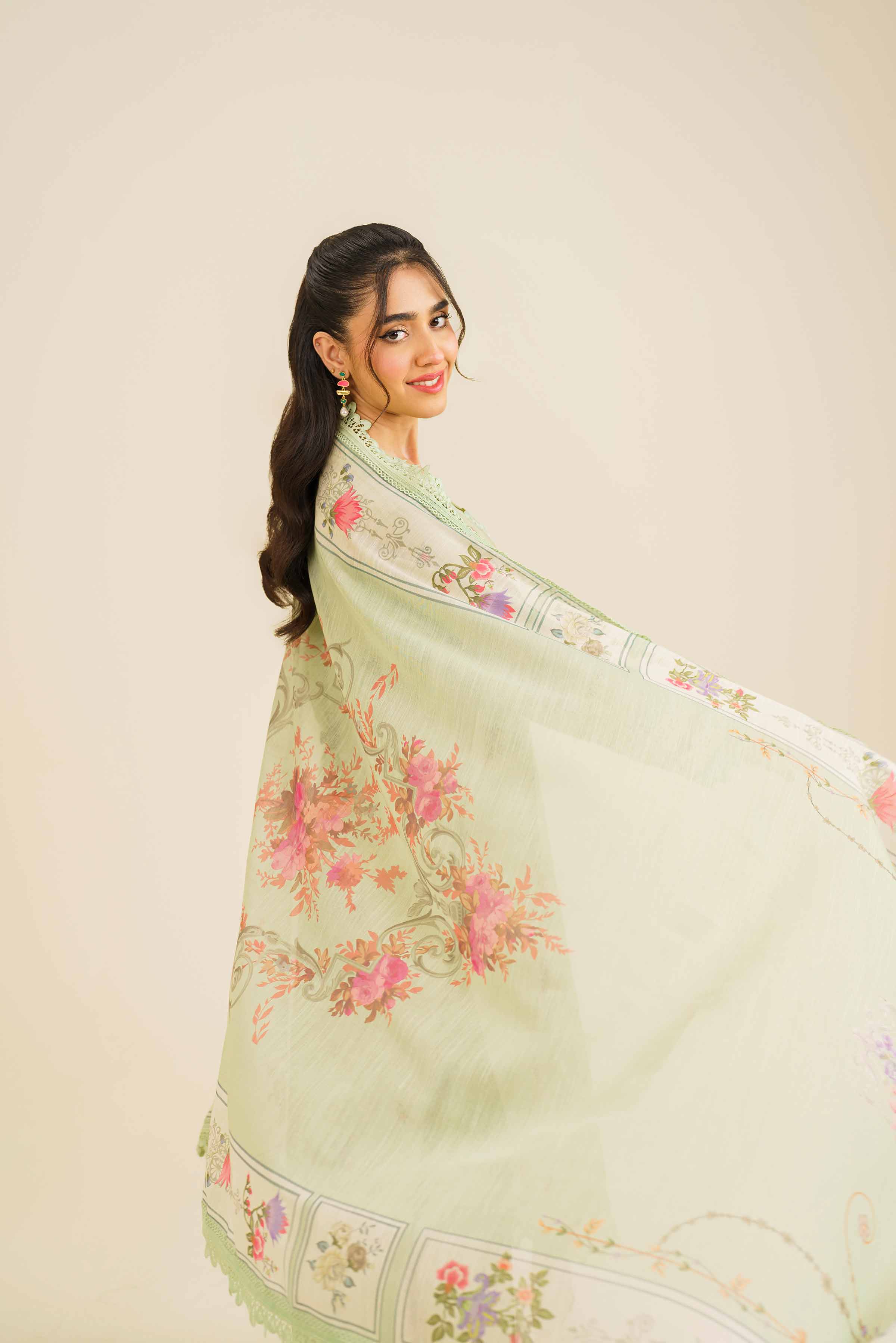 2 Piece - Printed Suit With Laces - 42401611