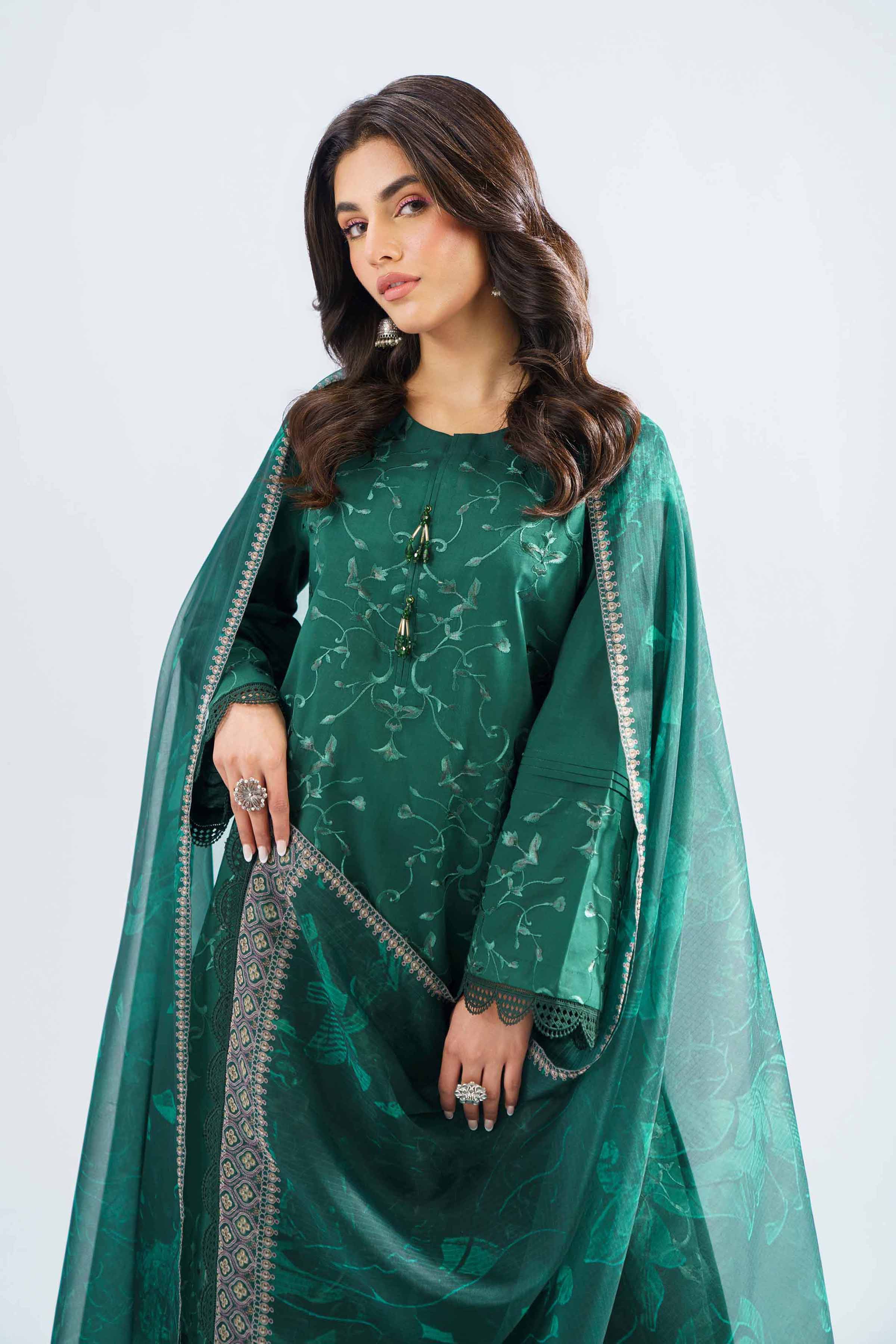 3 Piece - Embroidered Suit - 42401650