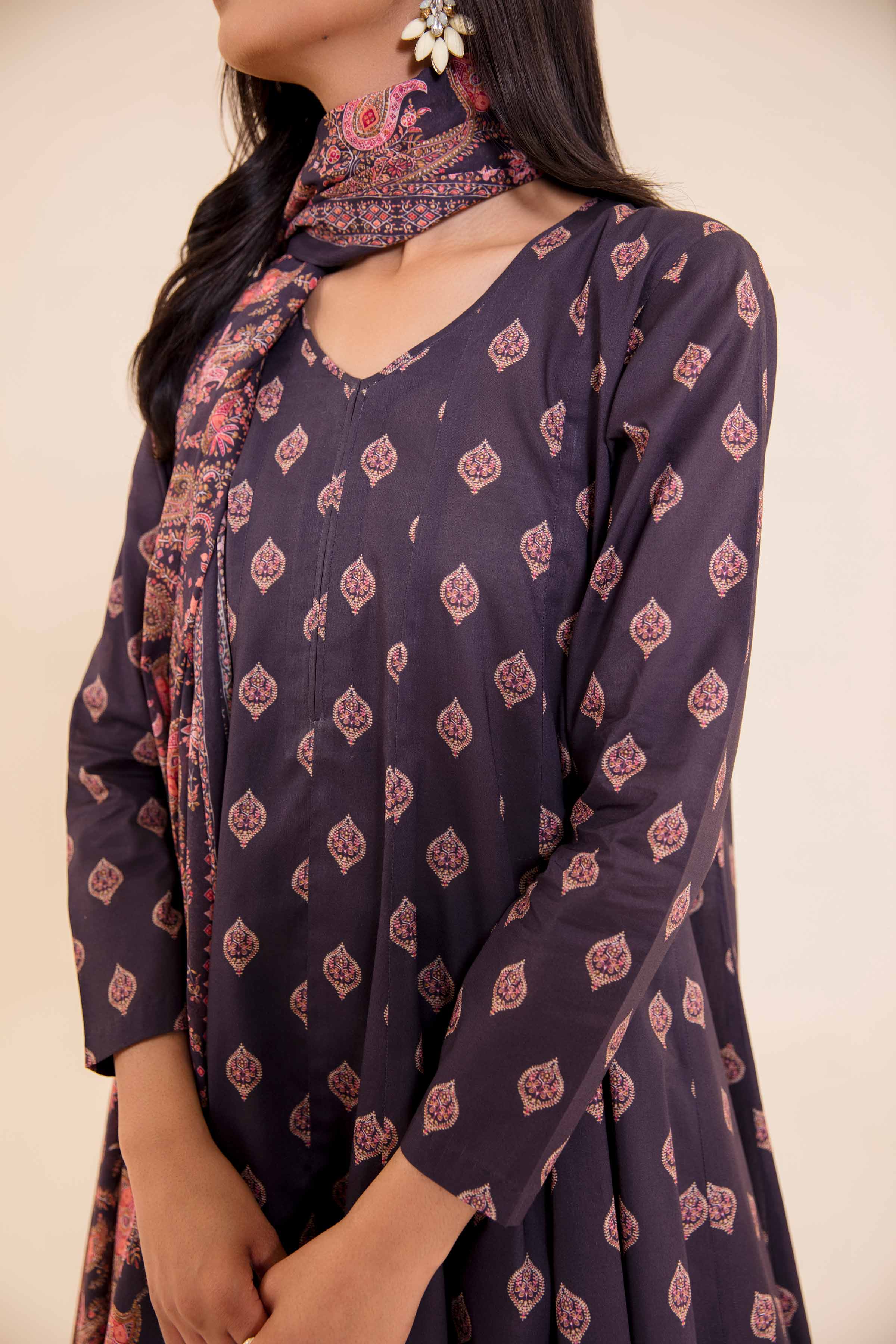 3 Piece - Printed Suit - 42401684
