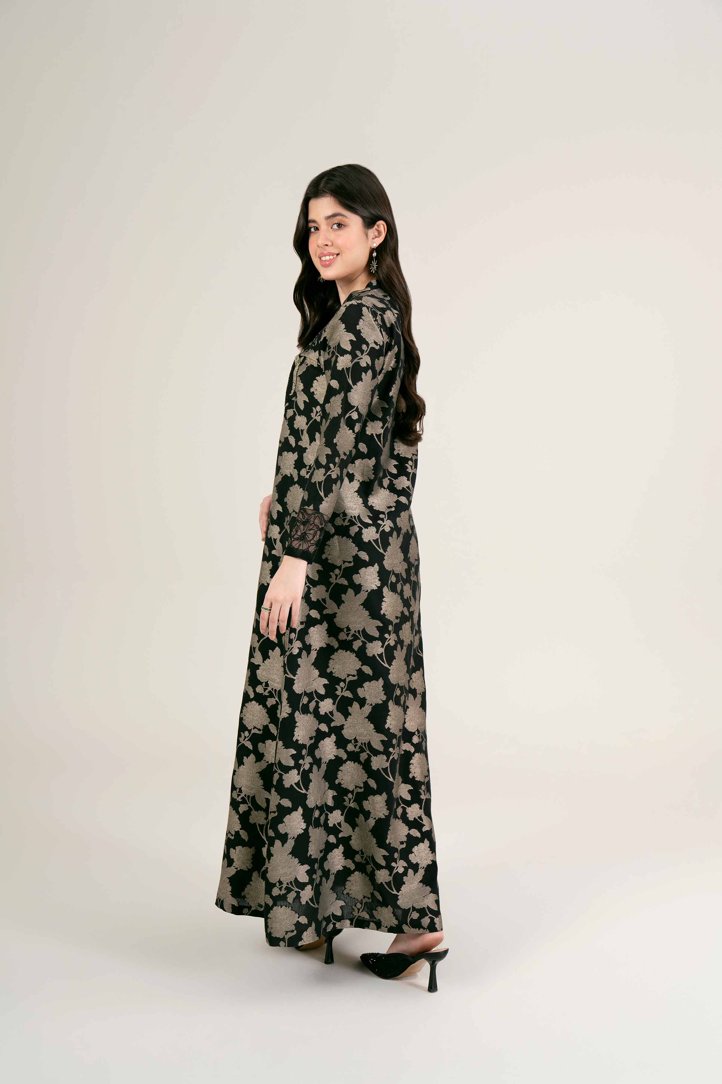2 Piece - Jacquard Embroidered Suit - 42401752