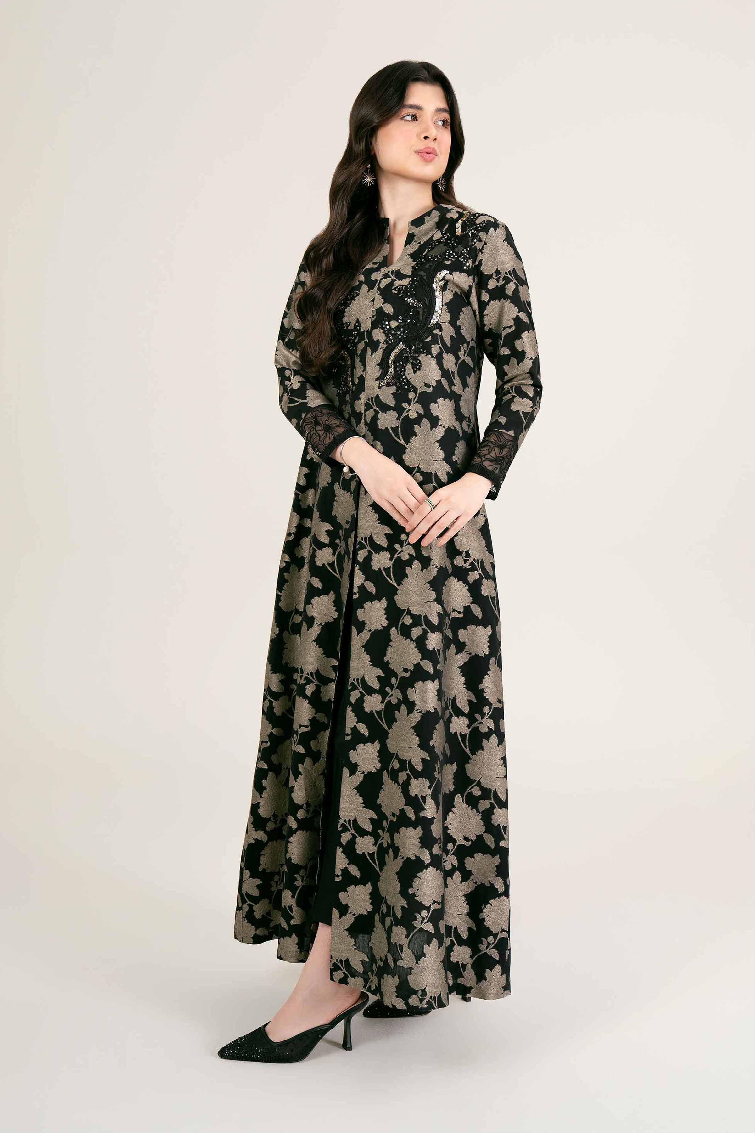 2 Piece - Jacquard Embroidered Suit - 42401752