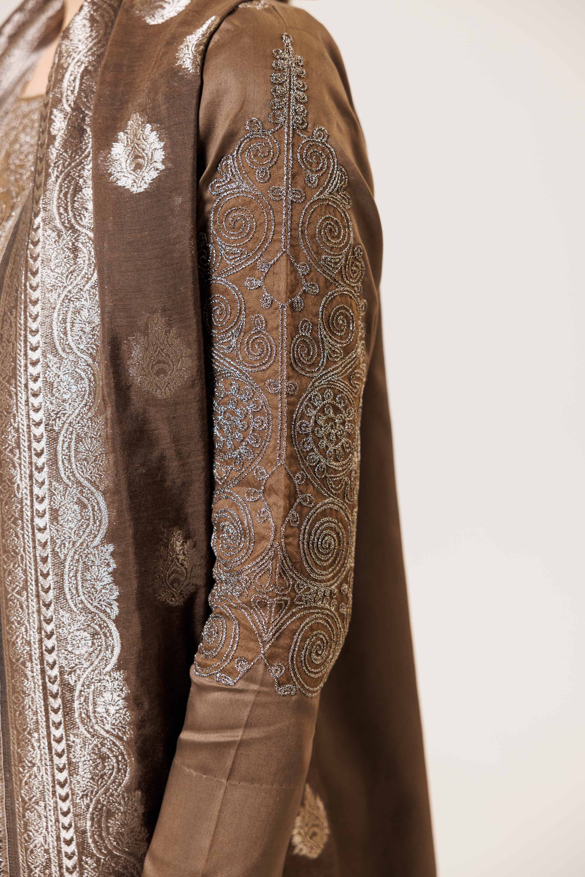3 Piece - Embroidered Suit - 42401795