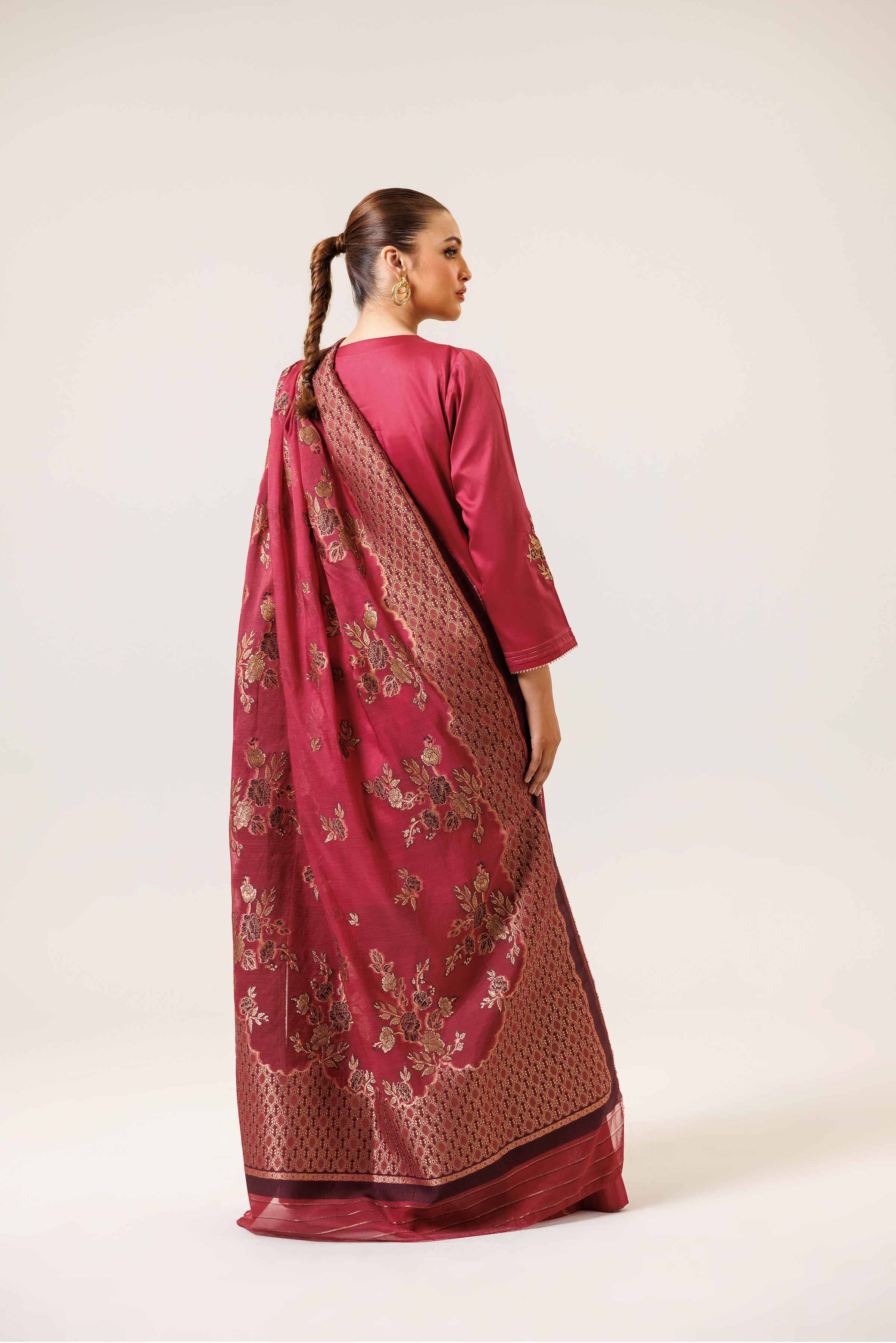 3 Piece - Embroidered Suit - 42401801