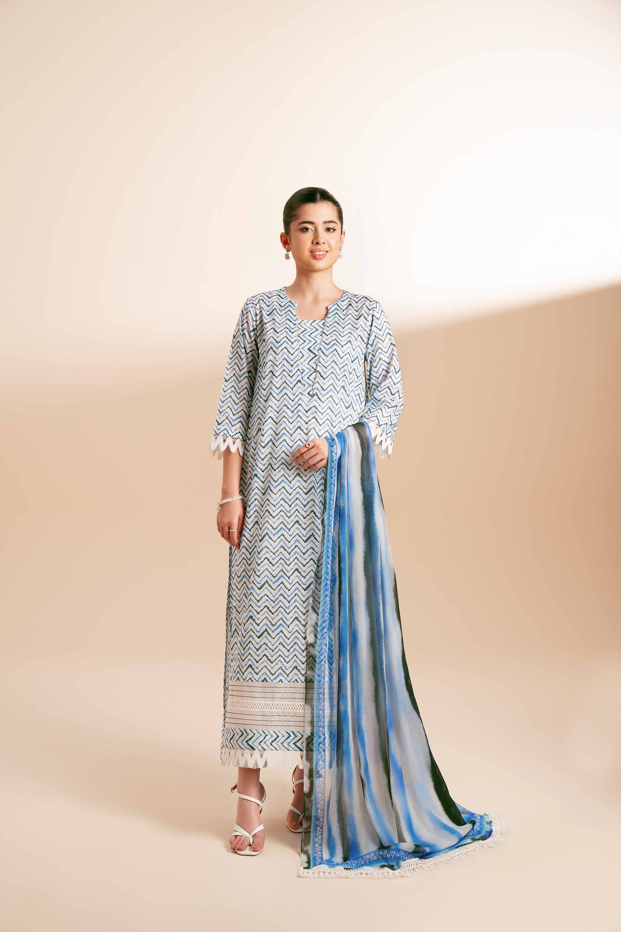 3 Piece - Printed Suit - 42401808