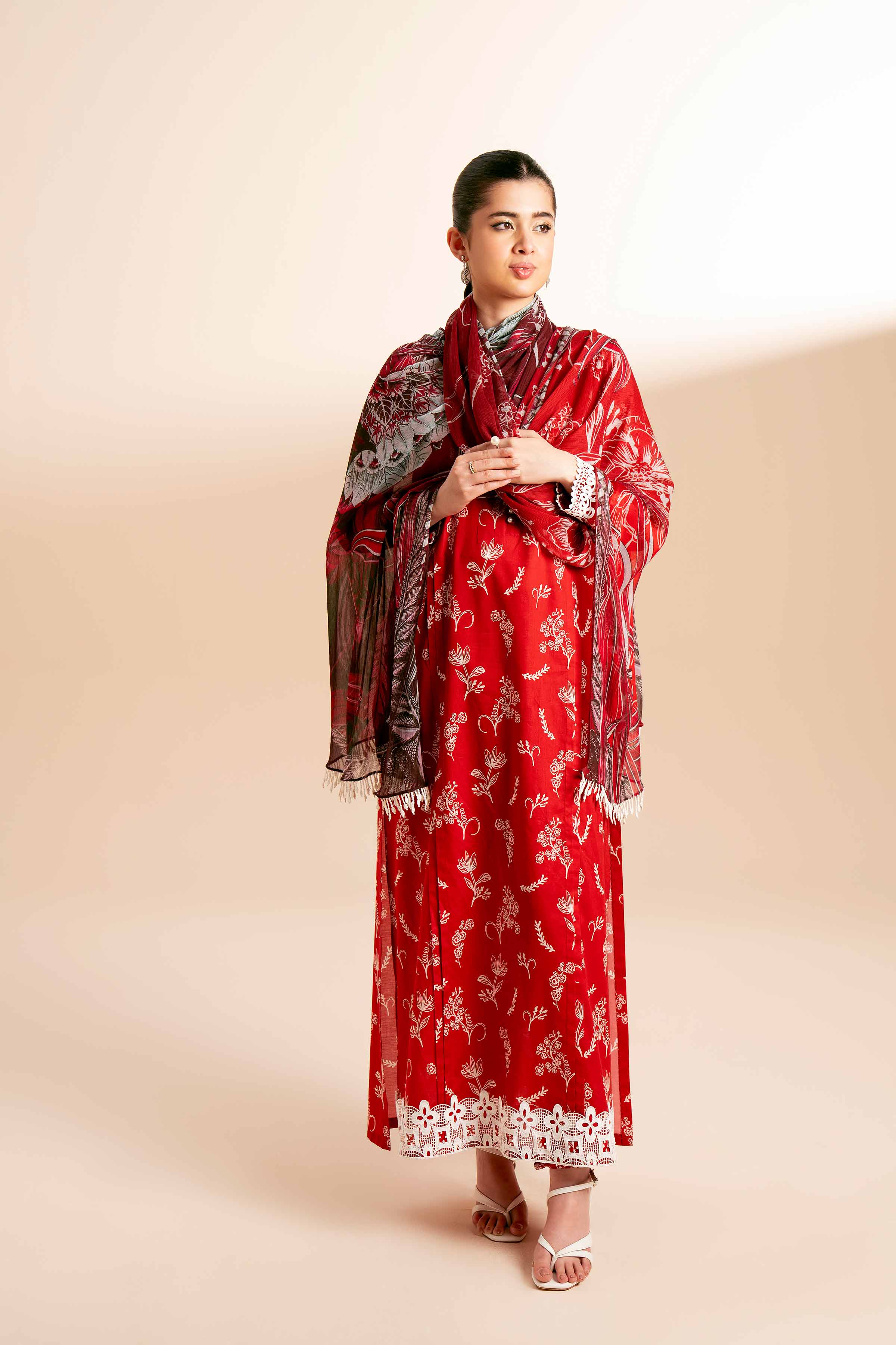 3 Piece - Printed Suit - 42401812