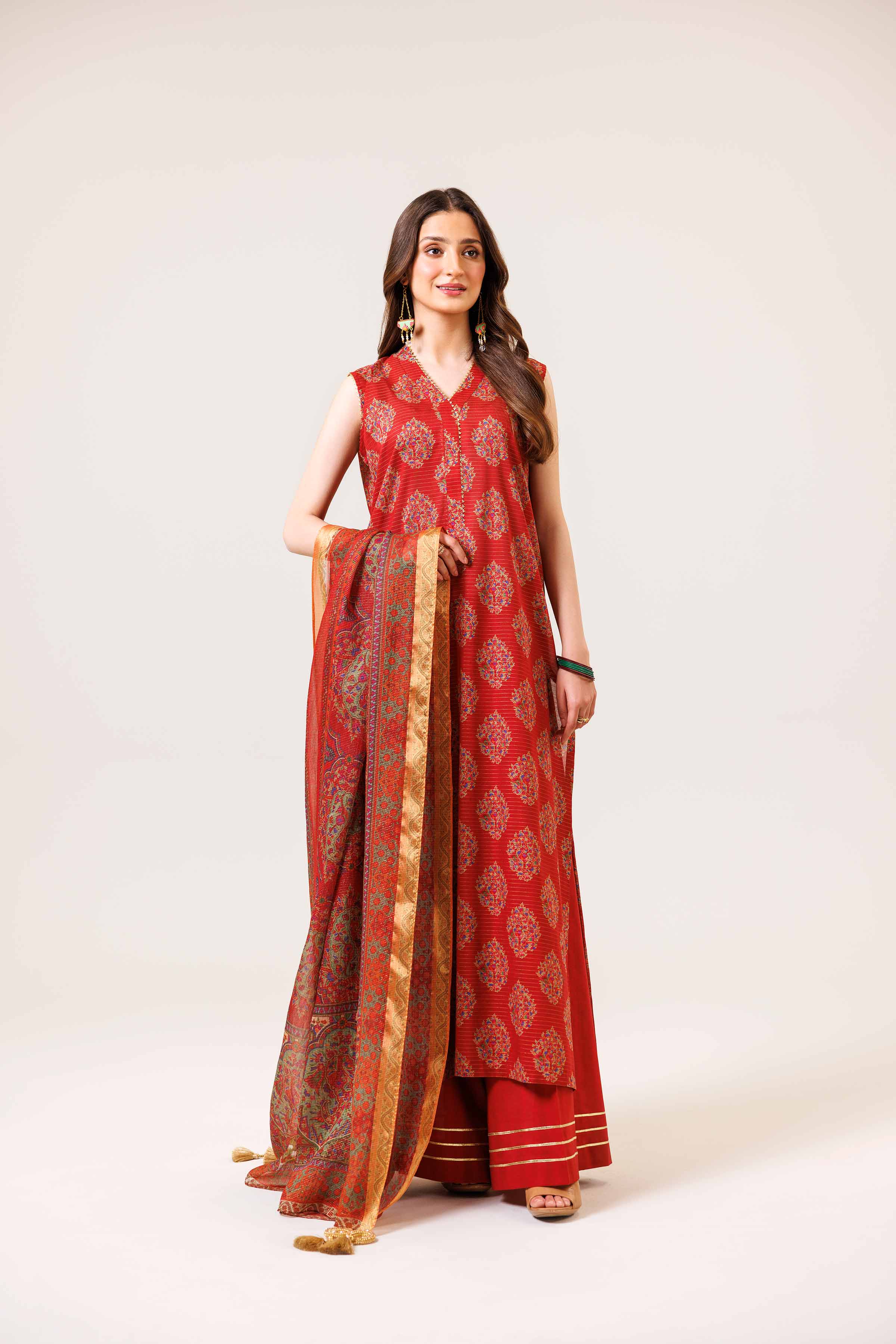 3 Piece - Printed Suit - 42401939