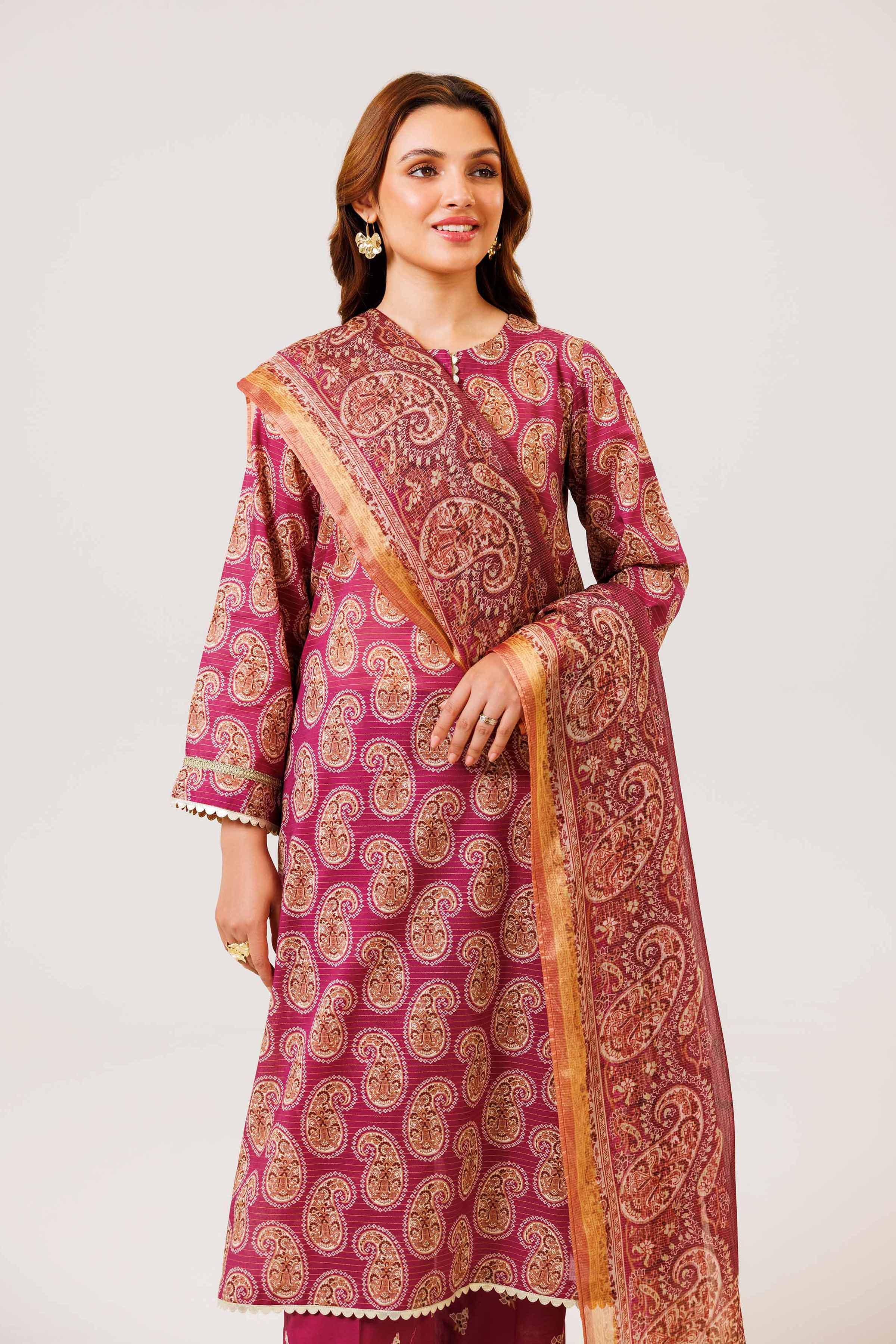 3 Piece - Printed Suit - 42401940
