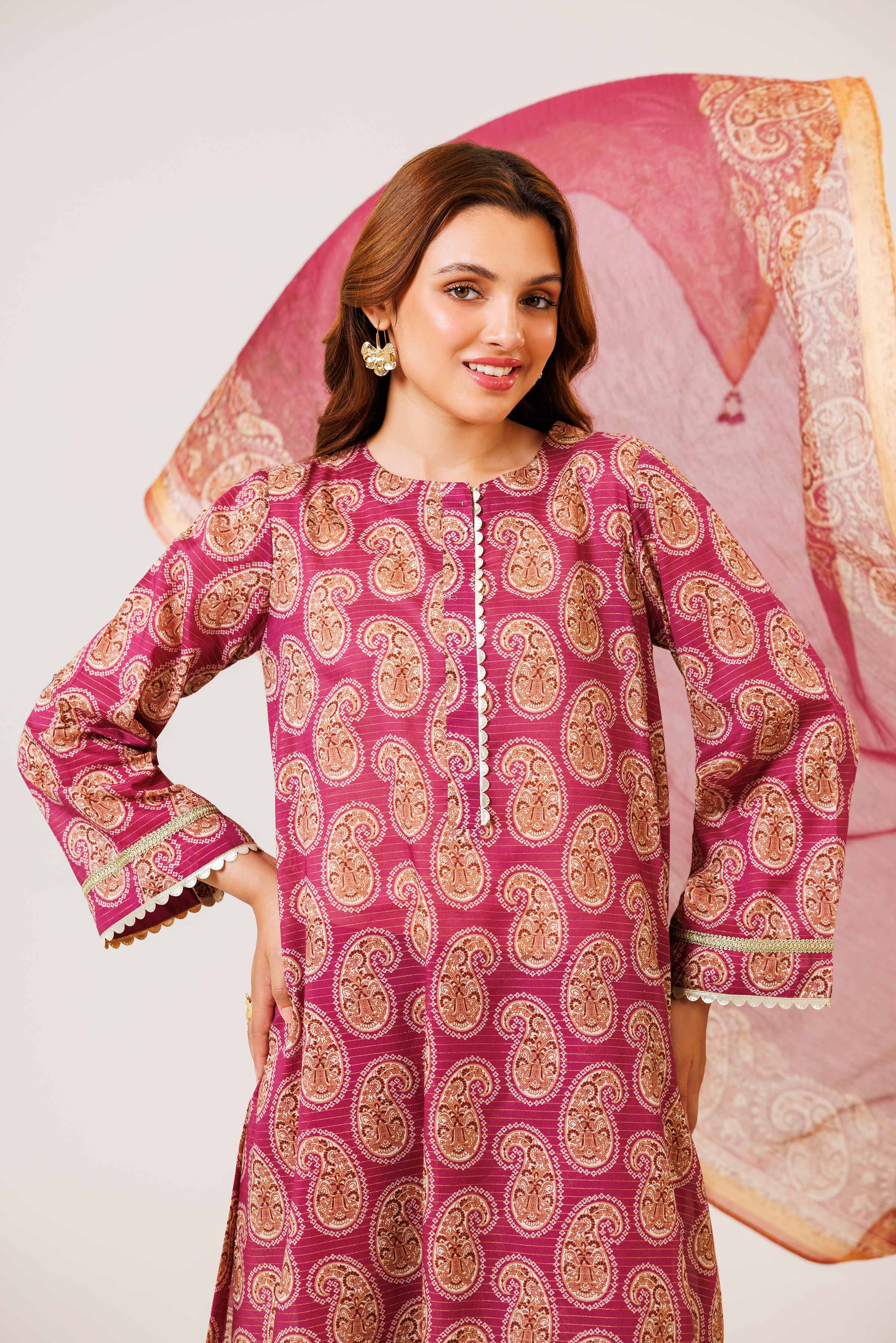 3 Piece - Printed Suit - 42401940